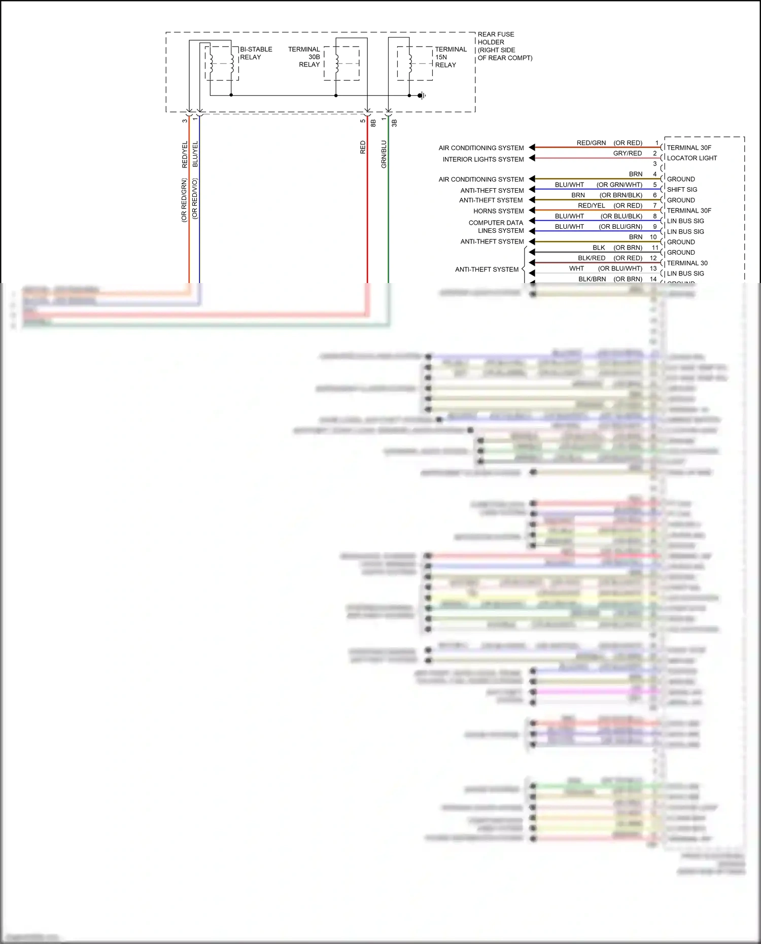 Wiring diagram red/wht for BMW M3 F80 (2014-2018) (15 of 28)