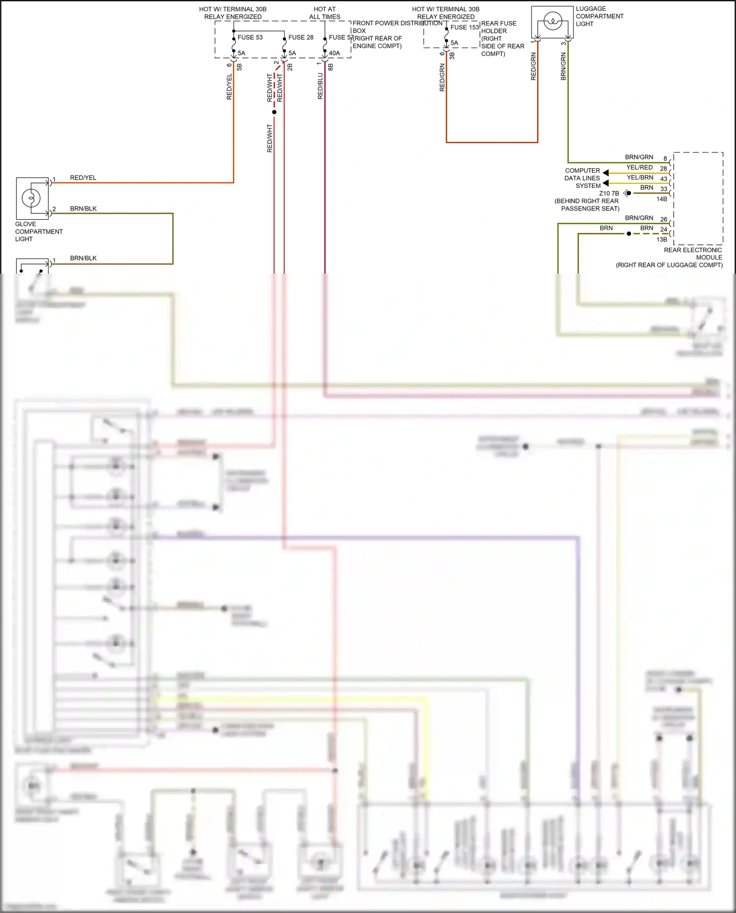 Wiring diagram red/wht for BMW M3 F80 (2014-2018) (2 of 28)