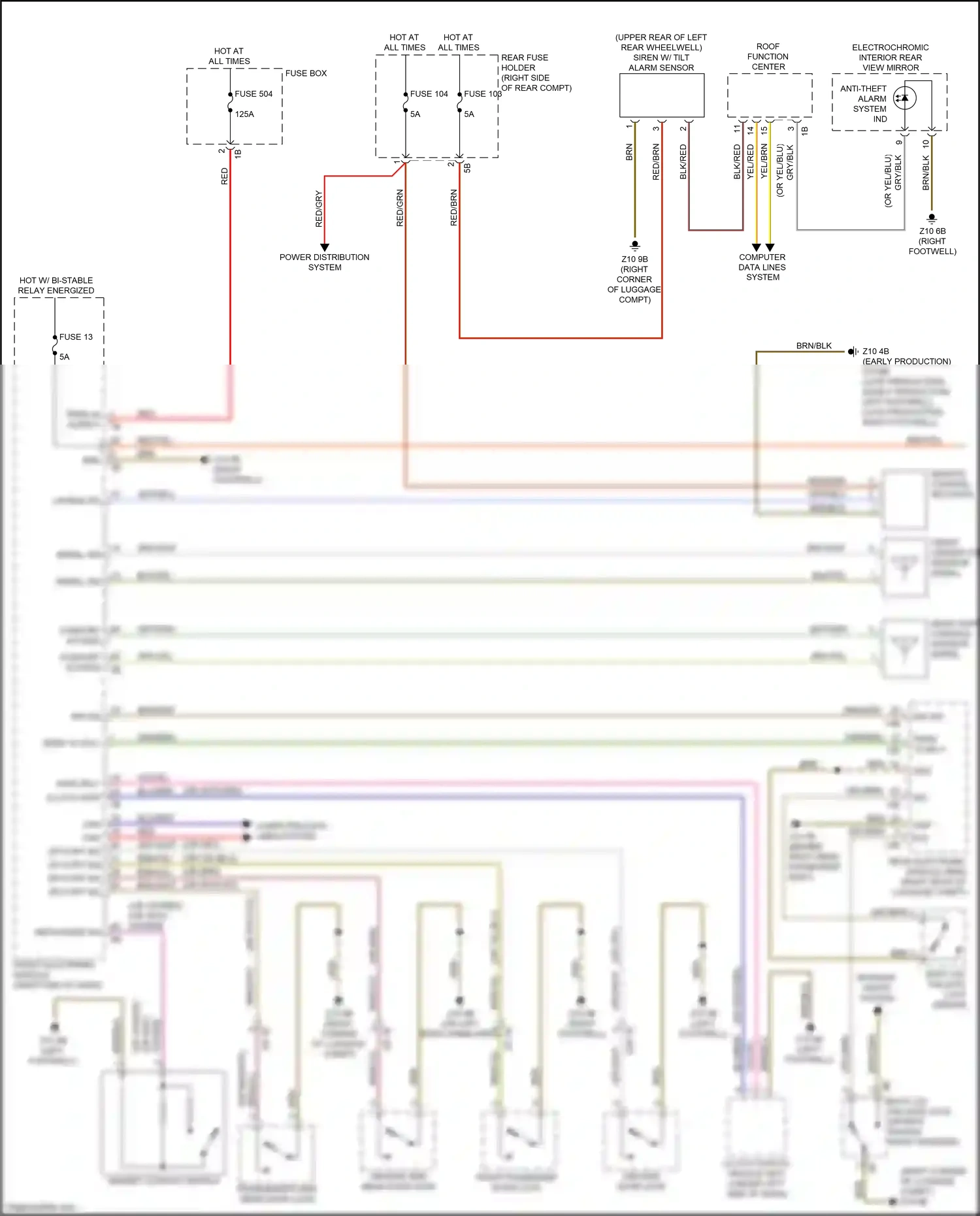 Wiring diagram red/yel for BMW M3 F80 (2014-2018) (31 of 64)