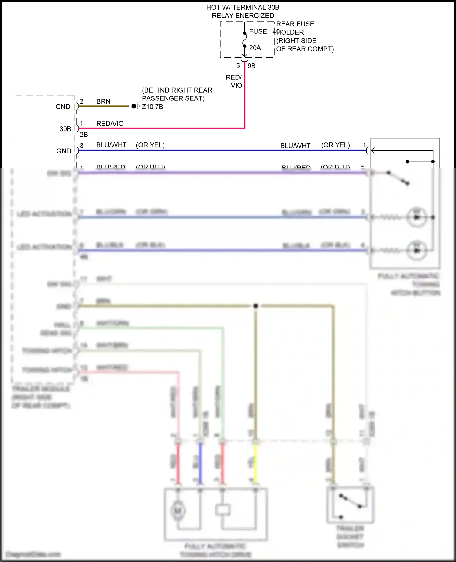 Wiring diagram wht/red for BMW M3 F80 (2014-2018) (71 of 82)