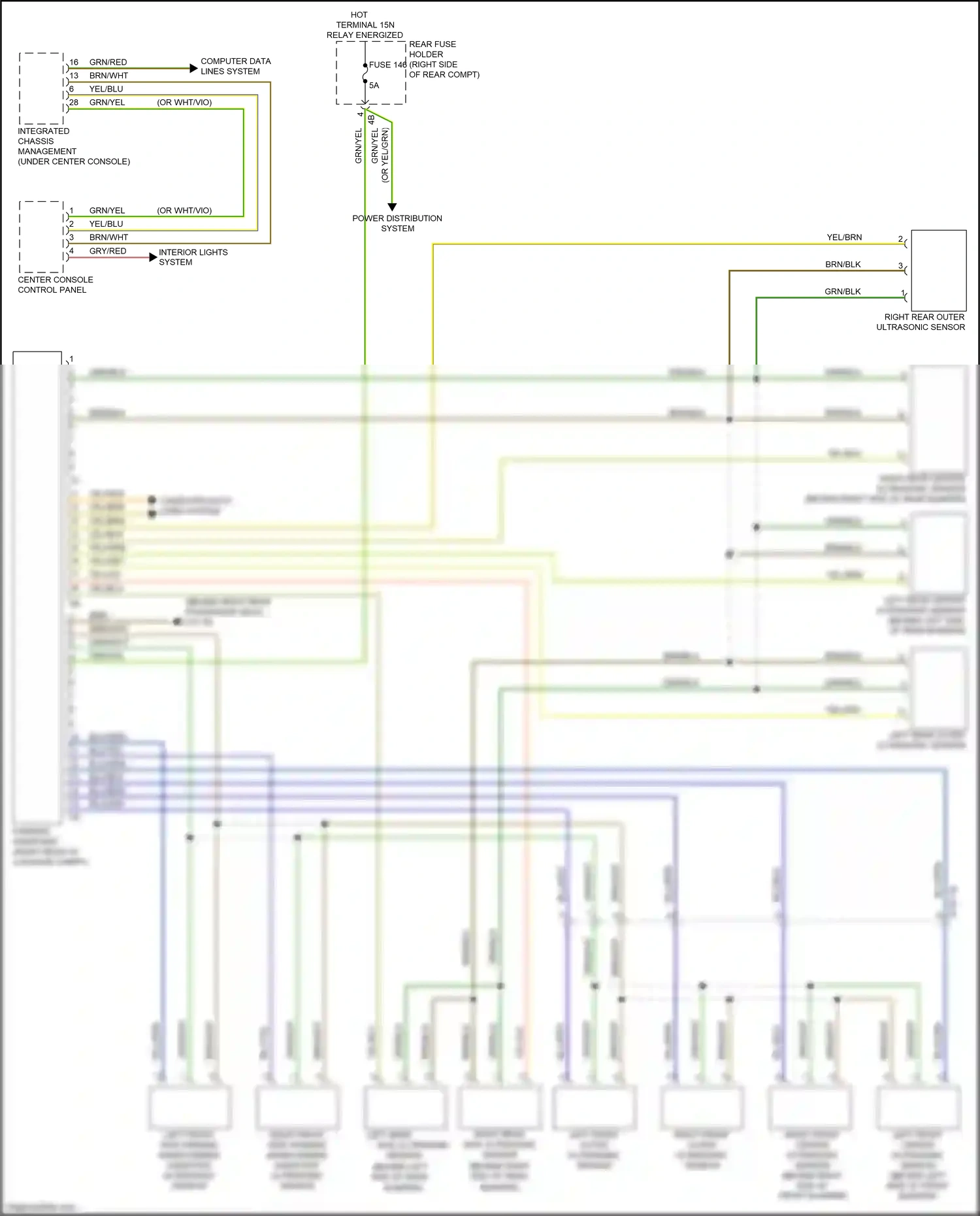 Wiring diagram yel/blk for BMW M3 F80 (2014-2018) (8 of 15)