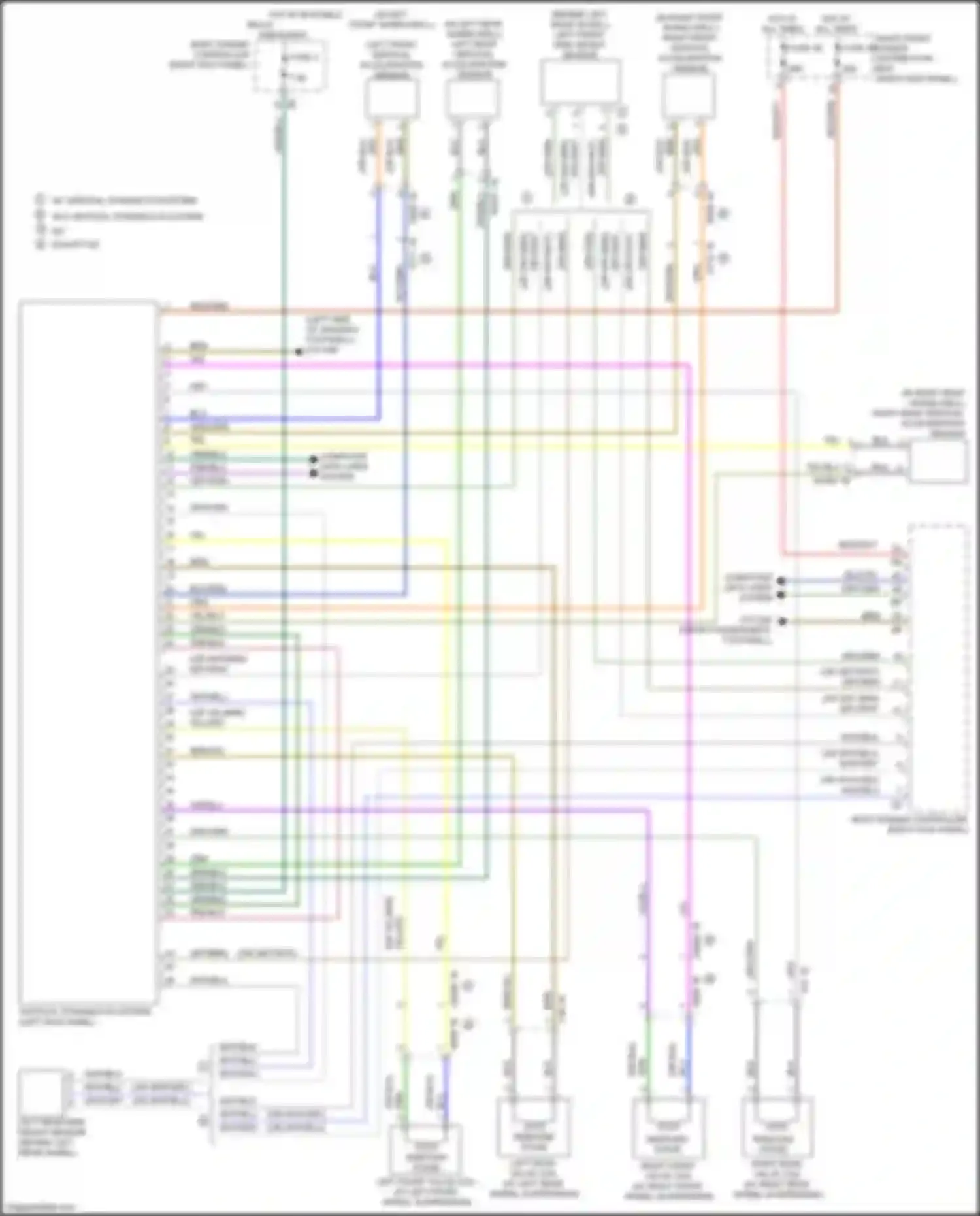 M3 BMW G80 (2020-2024): Electronic suspension circuit