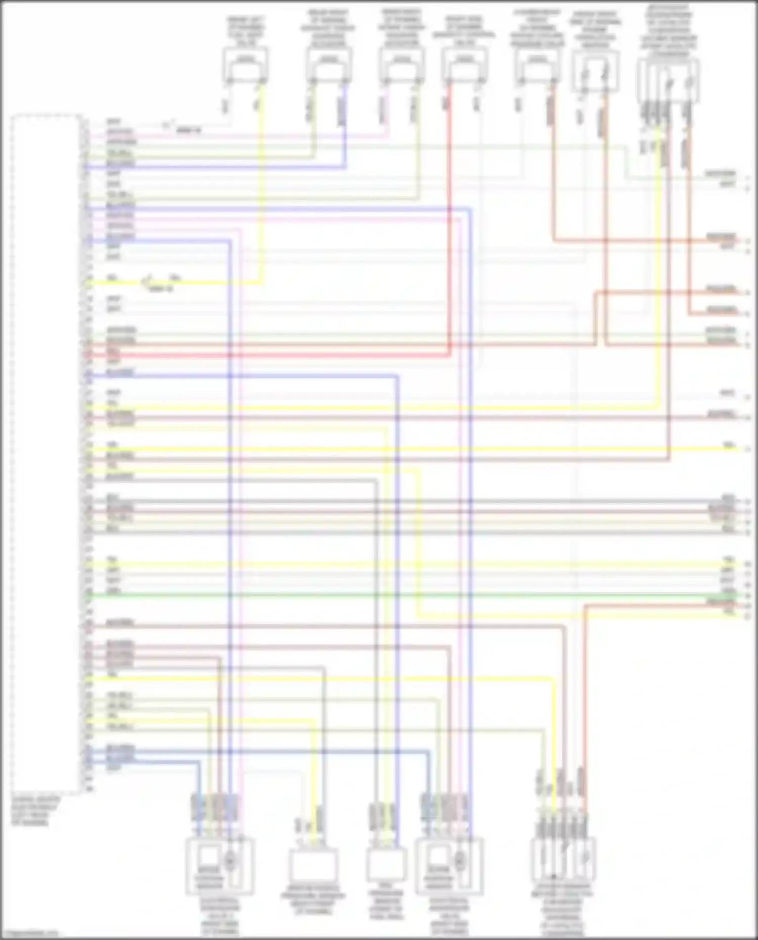 M3 BMW G80 (2020-2024): Wiring diagram engine performance 3.0l turbo (1 of 7)