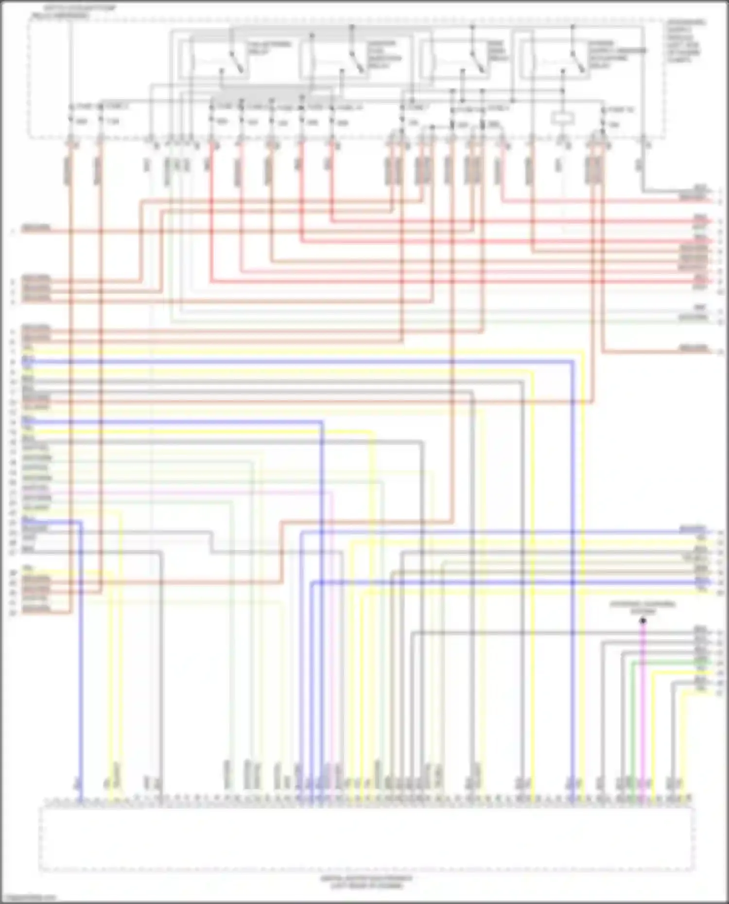 M3 BMW G80 (2020-2024): Wiring diagram engine performance 3.0l turbo (4 of 7)