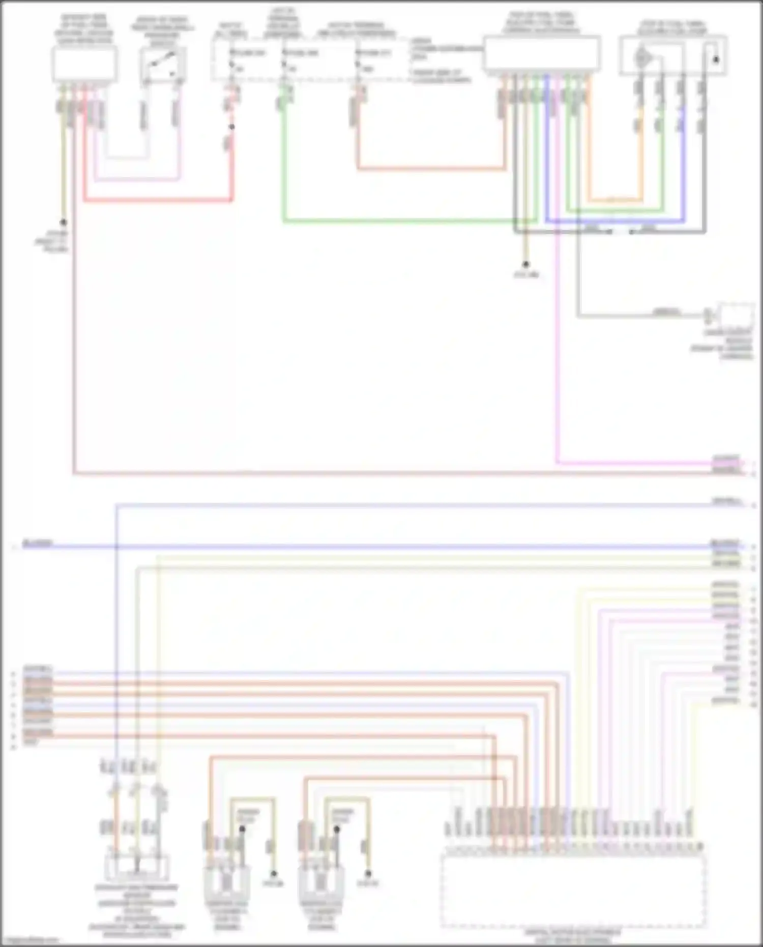 M3 BMW G80 (2020-2024): Wiring diagram engine performance 3.0l turbo (6 of 7)