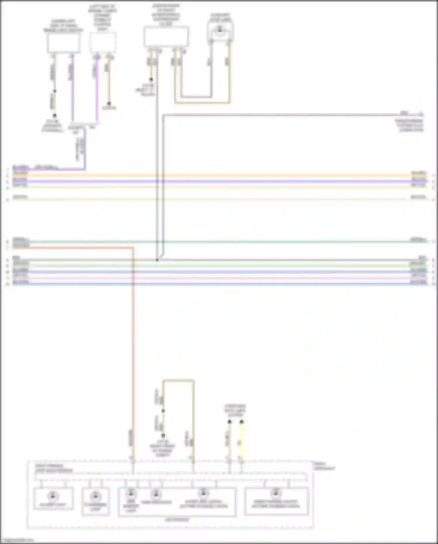 M3 BMW G80 (2020-2024): Exterior lamps circuit (3 of 4)
