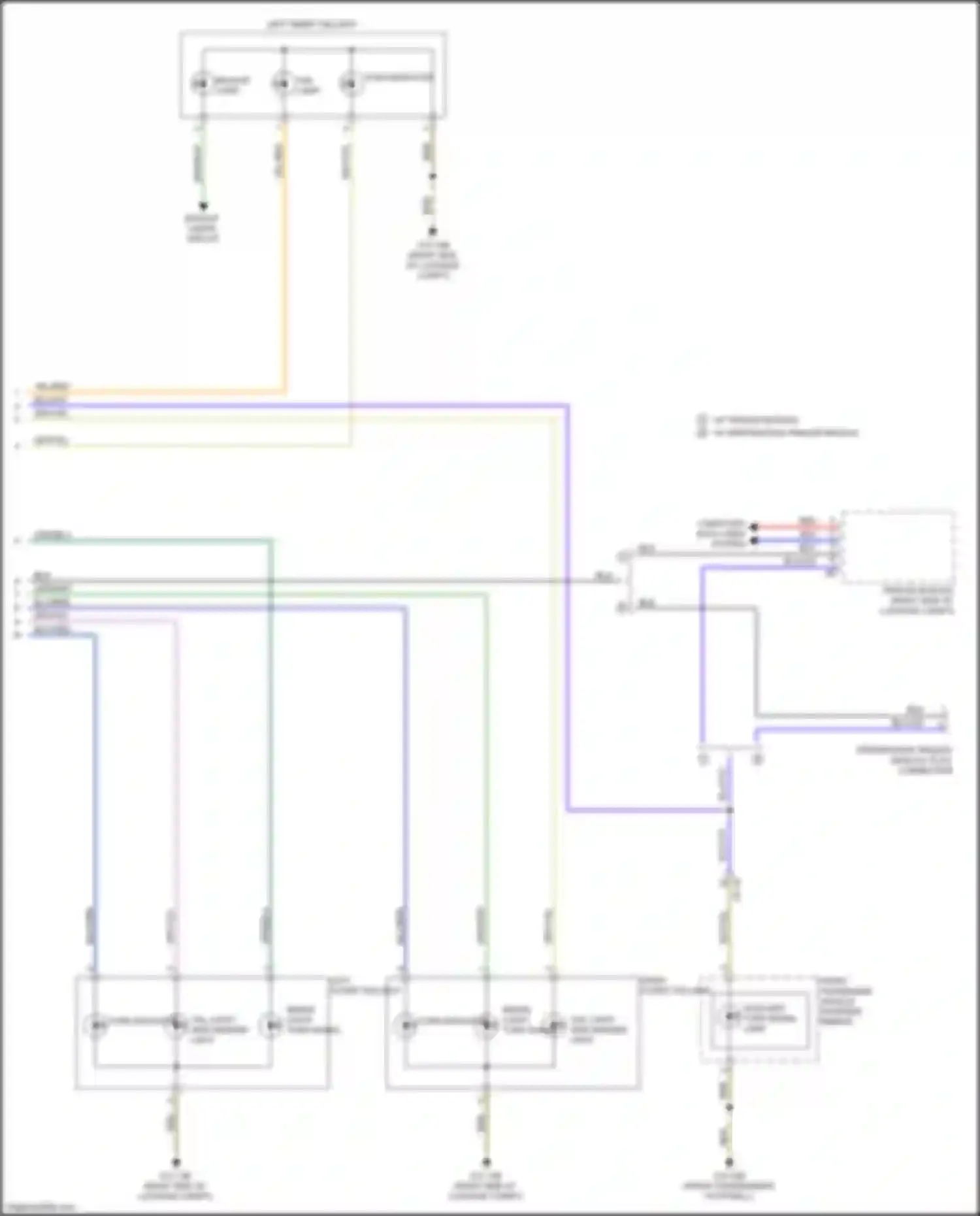 M3 BMW G80 (2020-2024): Exterior lamps circuit (4 of 4)