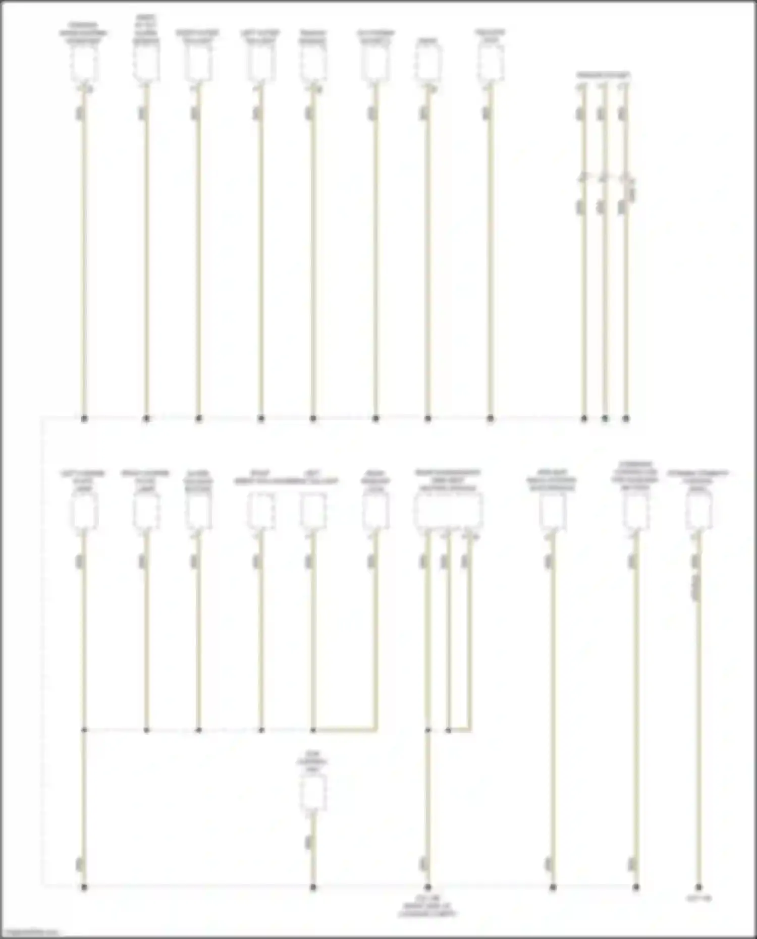 M3 BMW G80 (2020-2024): Ground distribution circuit (1 of 7)