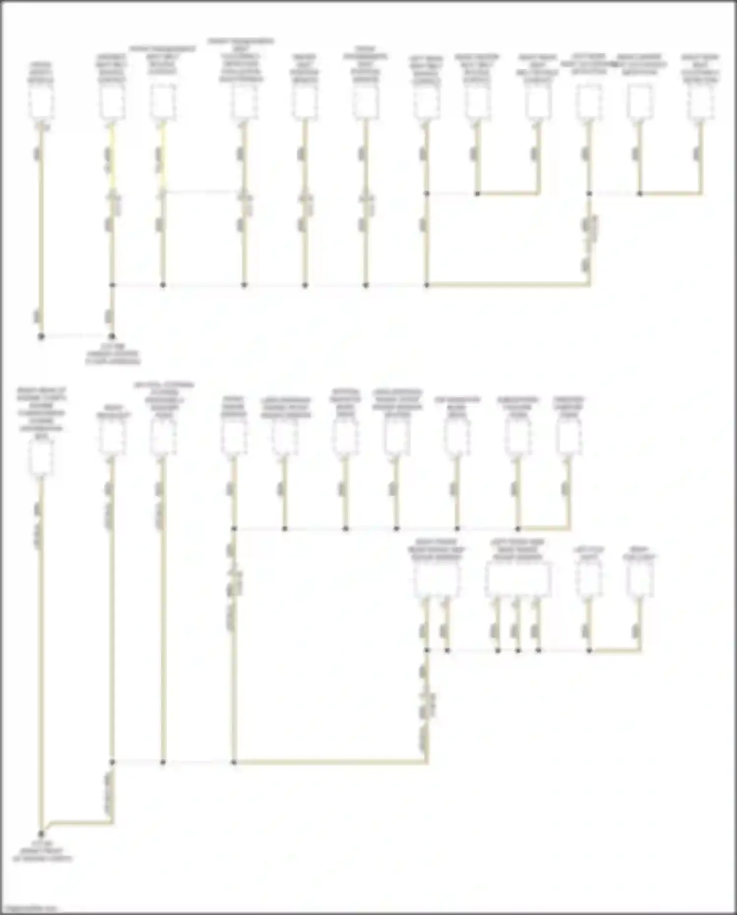 M3 BMW G80 (2020-2024): Ground distribution circuit (4 of 7)