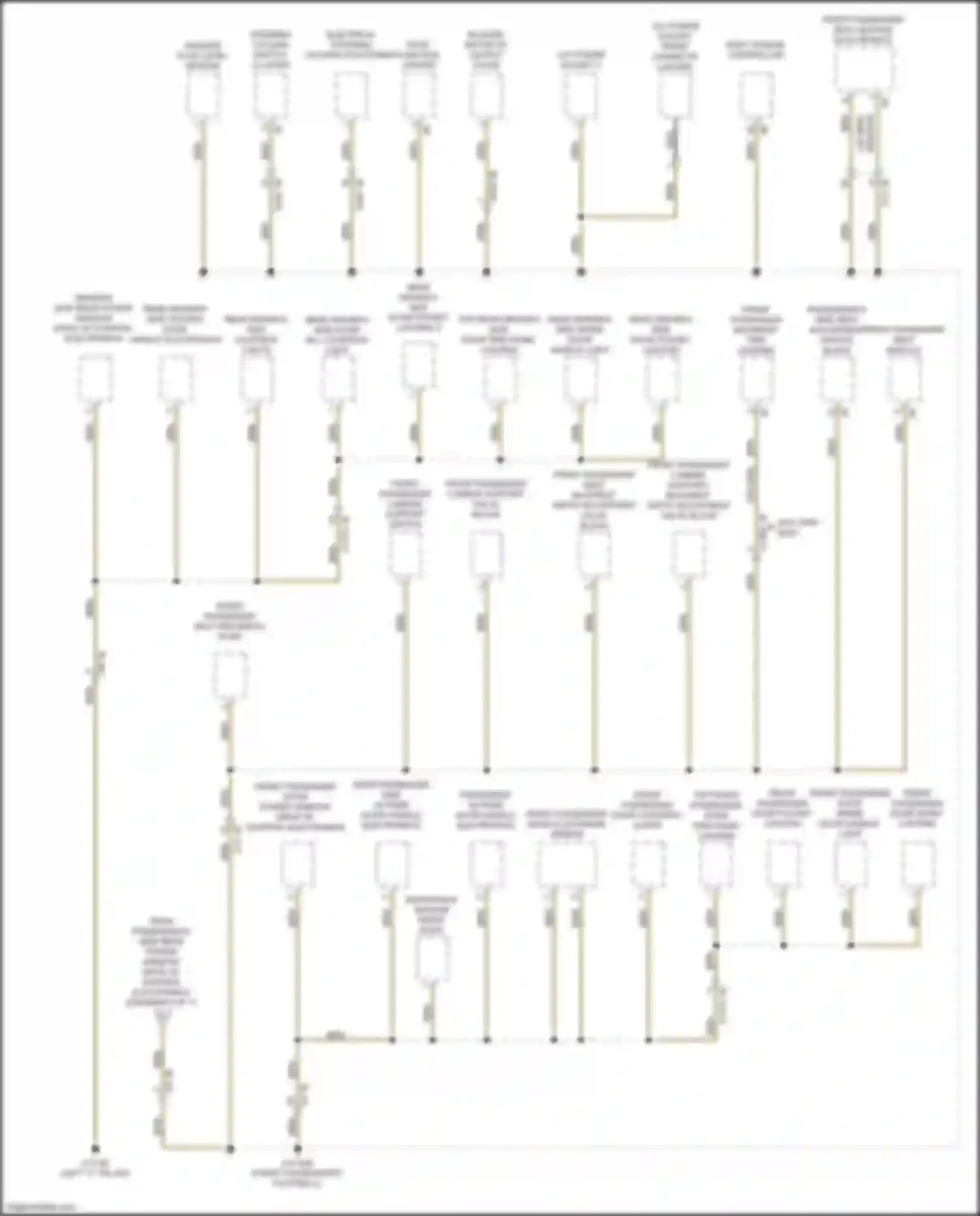 M3 BMW G80 (2020-2024): Ground distribution circuit (5 of 7)