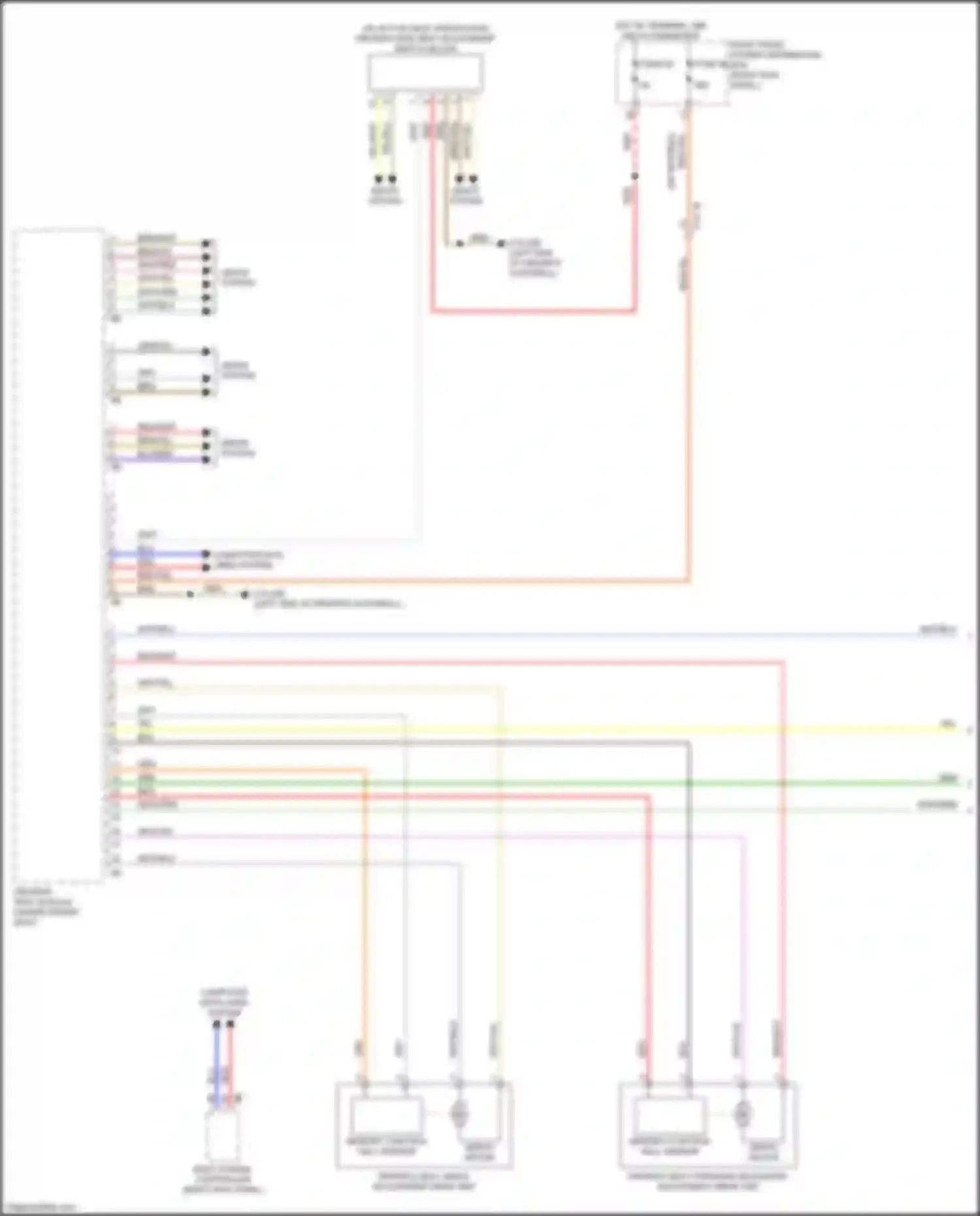 M3 BMW G80 (2020-2024): Driver"s memory seat circuit (1 of 2)