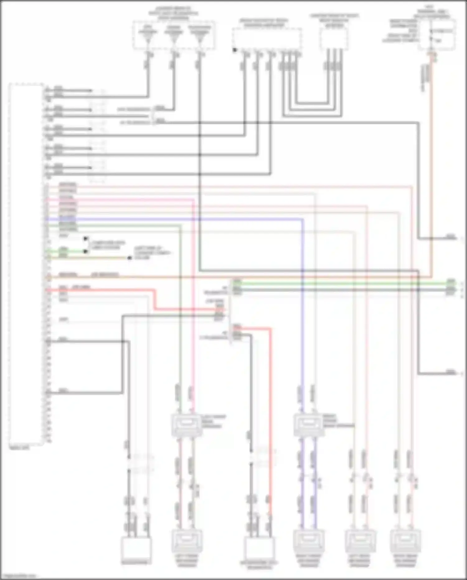 M3 BMW G80 (2020-2024): Navigation circuit, base radio w/o active sound design (1 of 3)