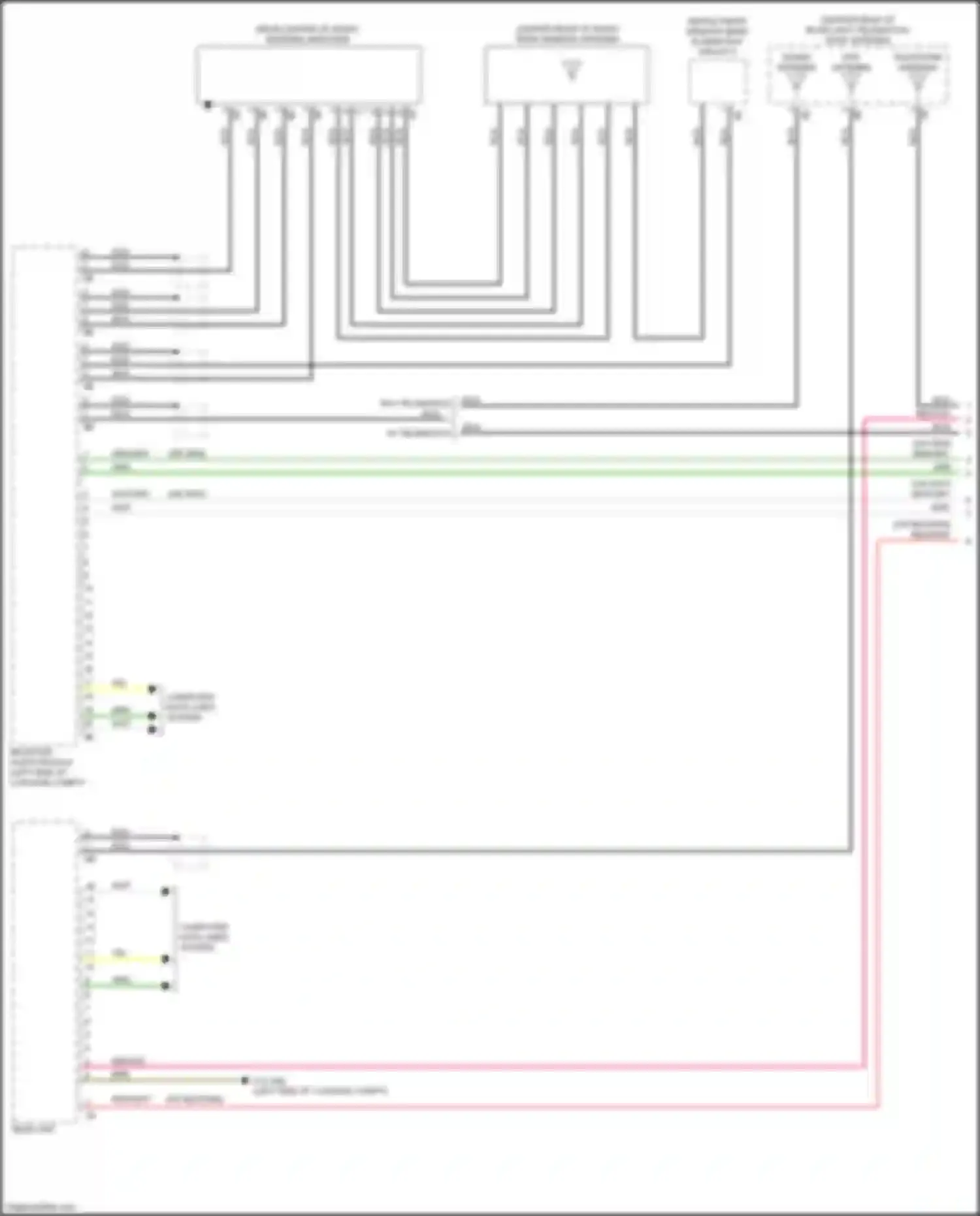 M3 BMW G80 (2020-2024): Navigation circuit, high level w/ receiver audio module (1 of 6)