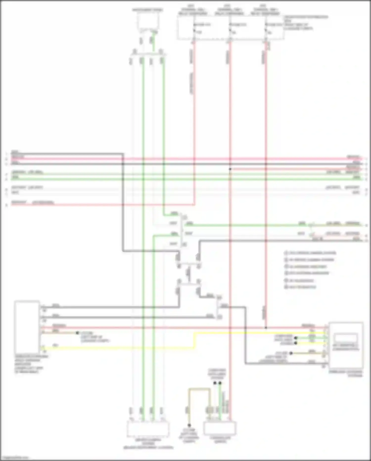 M3 BMW G80 (2020-2024): Navigation circuit, high level w/ receiver audio module (2 of 6)