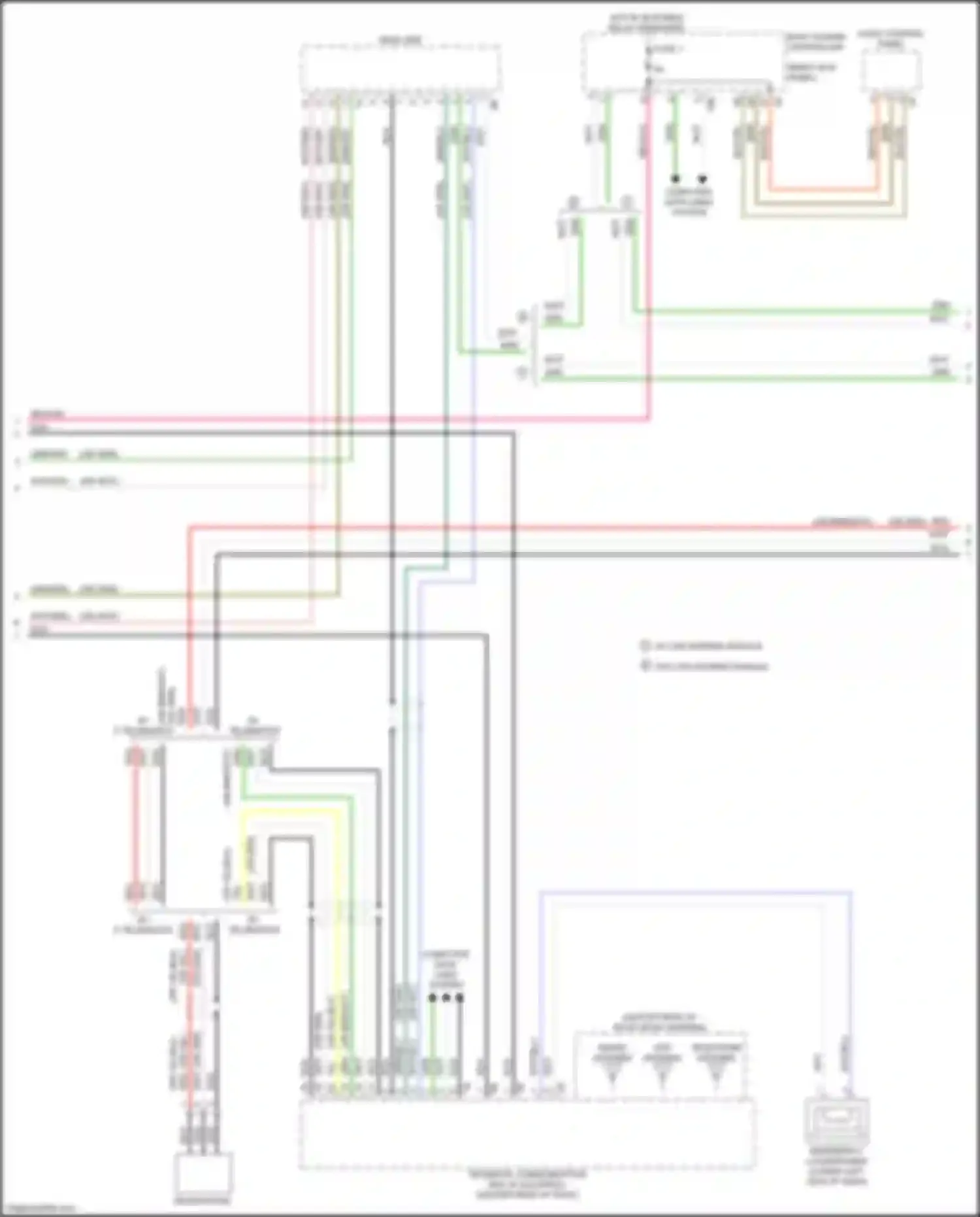 M3 BMW G80 (2020-2024): Navigation circuit, mid level w/ receiver audio module (3 of 6)