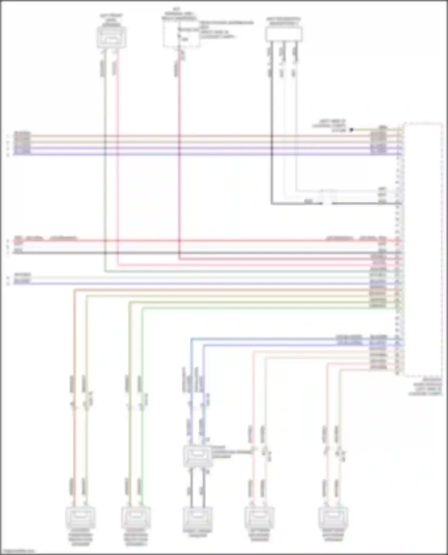 M3 BMW G80 (2020-2024): Navigation circuit, mid level w/ receiver audio module (6 of 6)