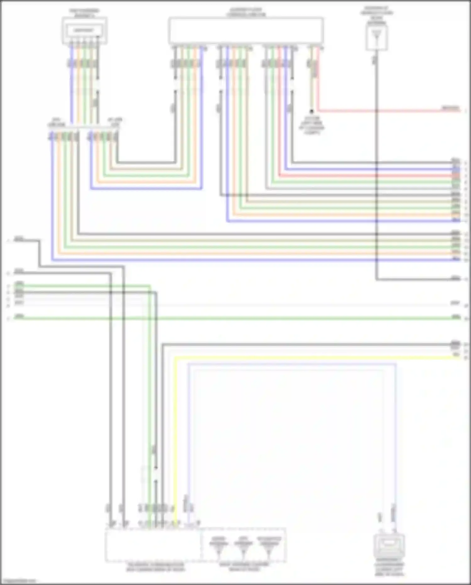 M3 BMW G80 (2020-2024): Base radio circuit, w/ active sound design (4 of 5)