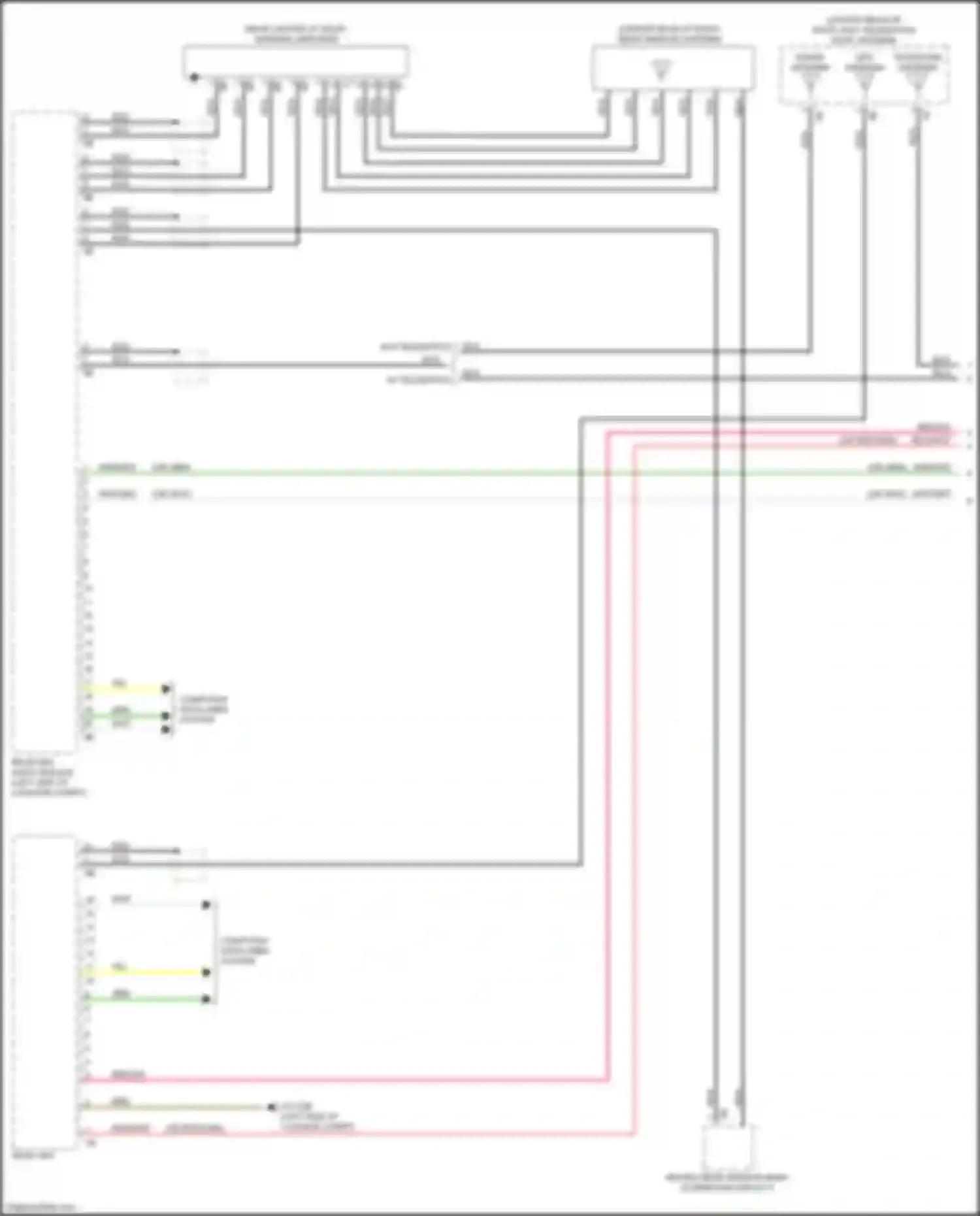 M3 BMW G80 (2020-2024): Receiver audio module circuit, base (1 of 6)