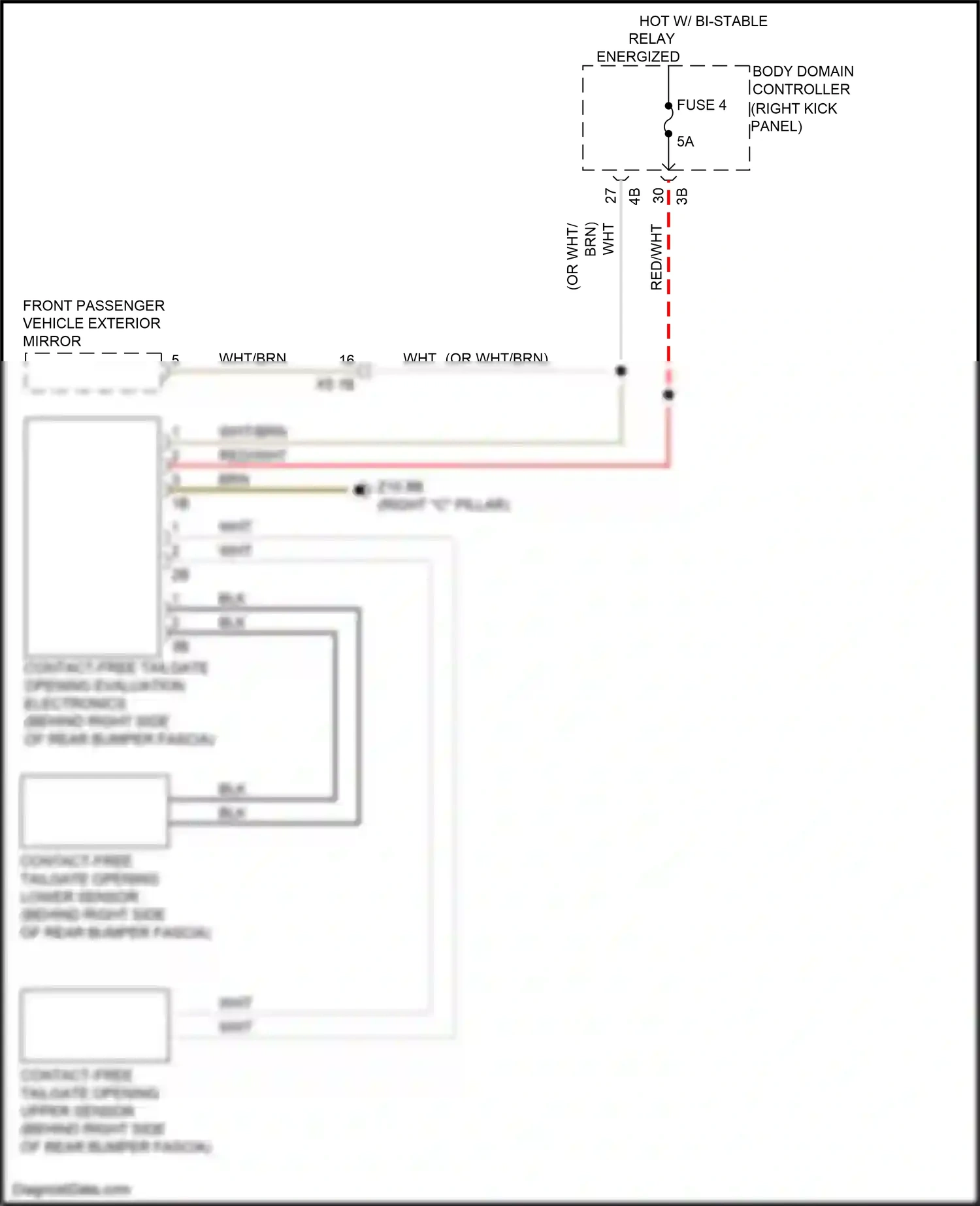 Wiring diagram blk for BMW M3 G80 (2020-2024) (34 of 90)