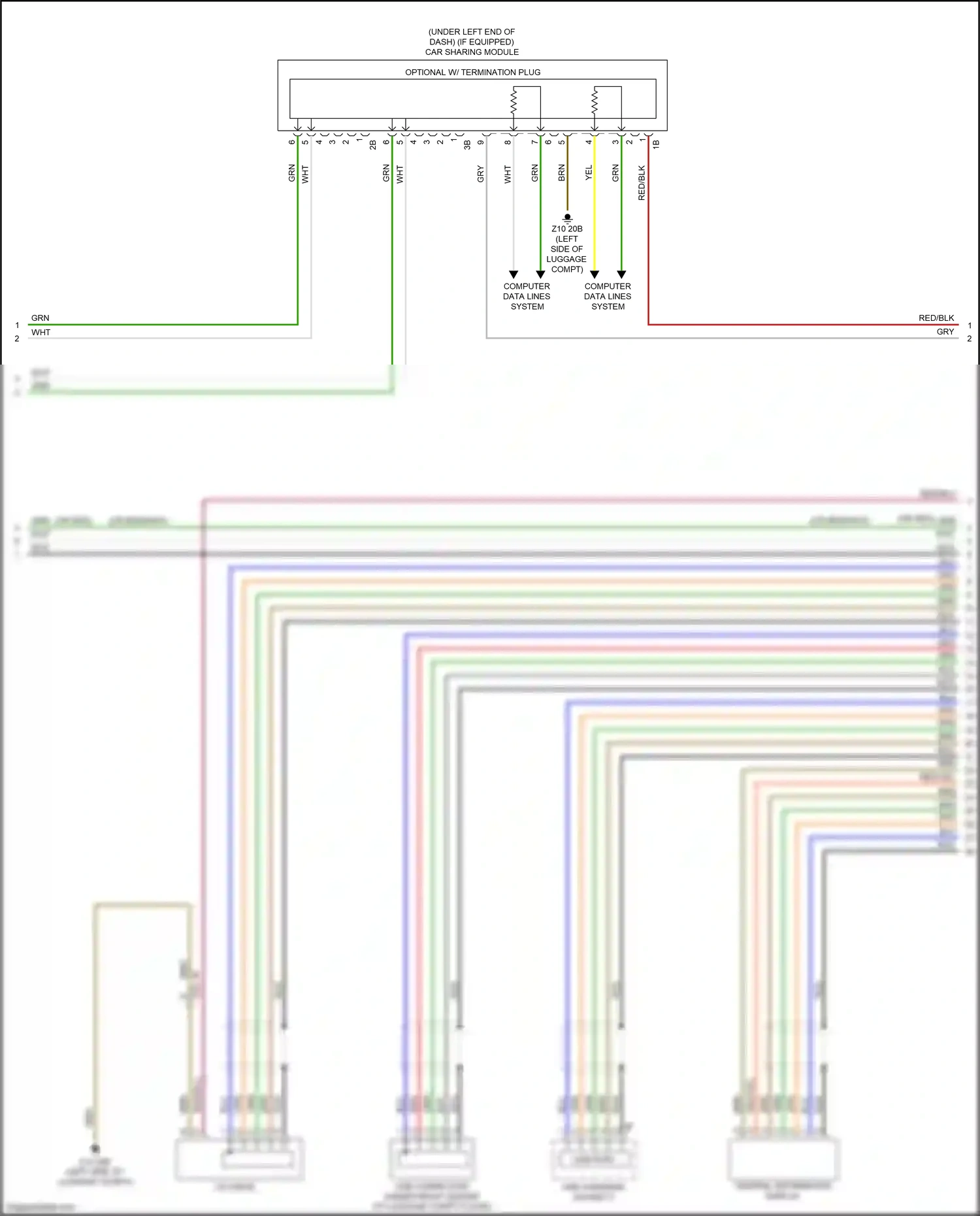 Wiring diagram blk for BMW M3 G80 (2020-2024) (27 of 90)