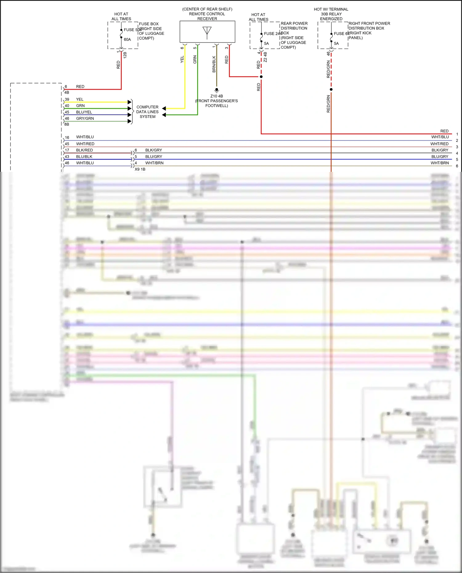 Wiring diagram blk/red for BMW M3 G80 (2020-2024) (1 of 46)