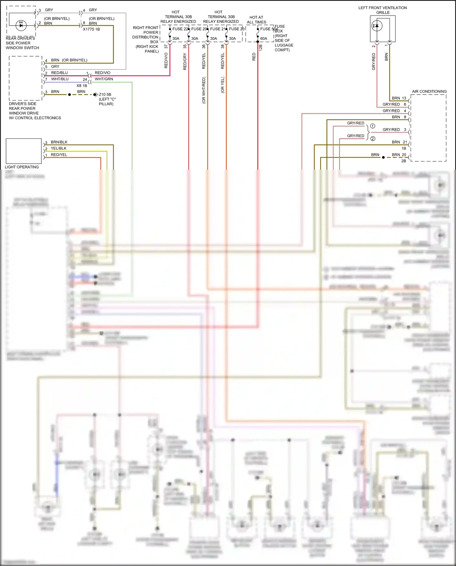 Wiring diagram blu for BMW M3 G80 (2020-2024) (78 of 91)