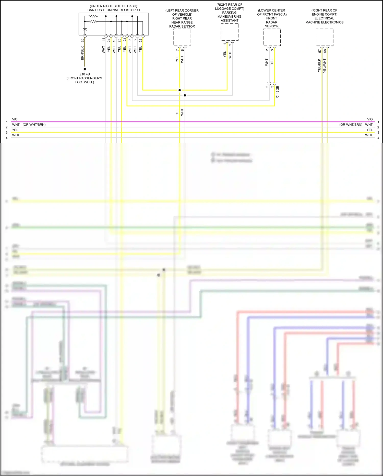 Wiring diagram blu for BMW M3 G80 (2020-2024) (12 of 91)