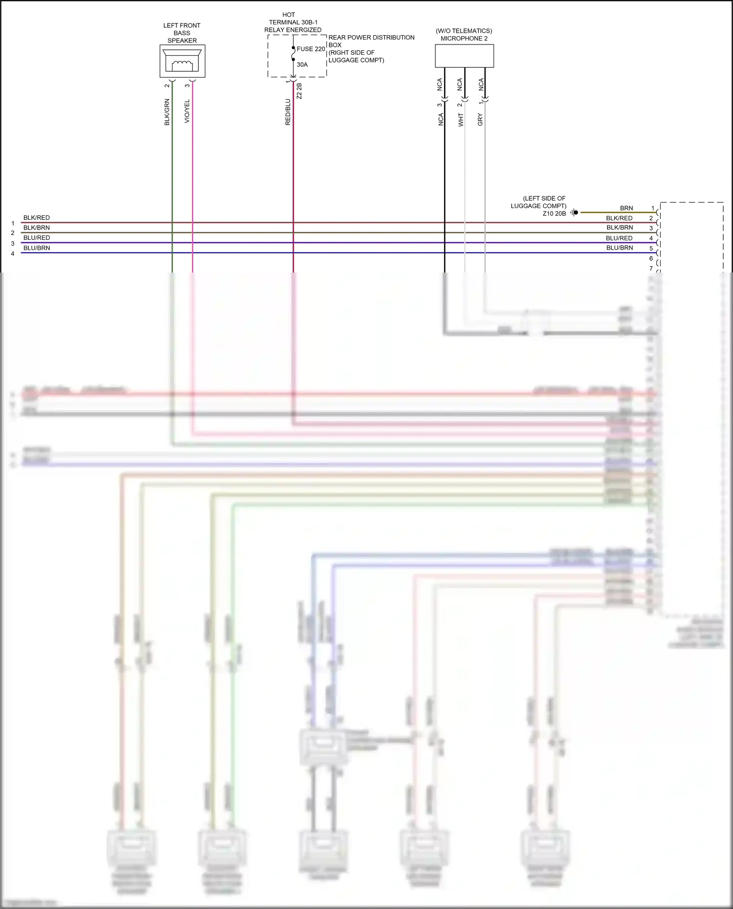 Wiring diagram blu/gry for BMW M3 G80 (2020-2024) (20 of 35)