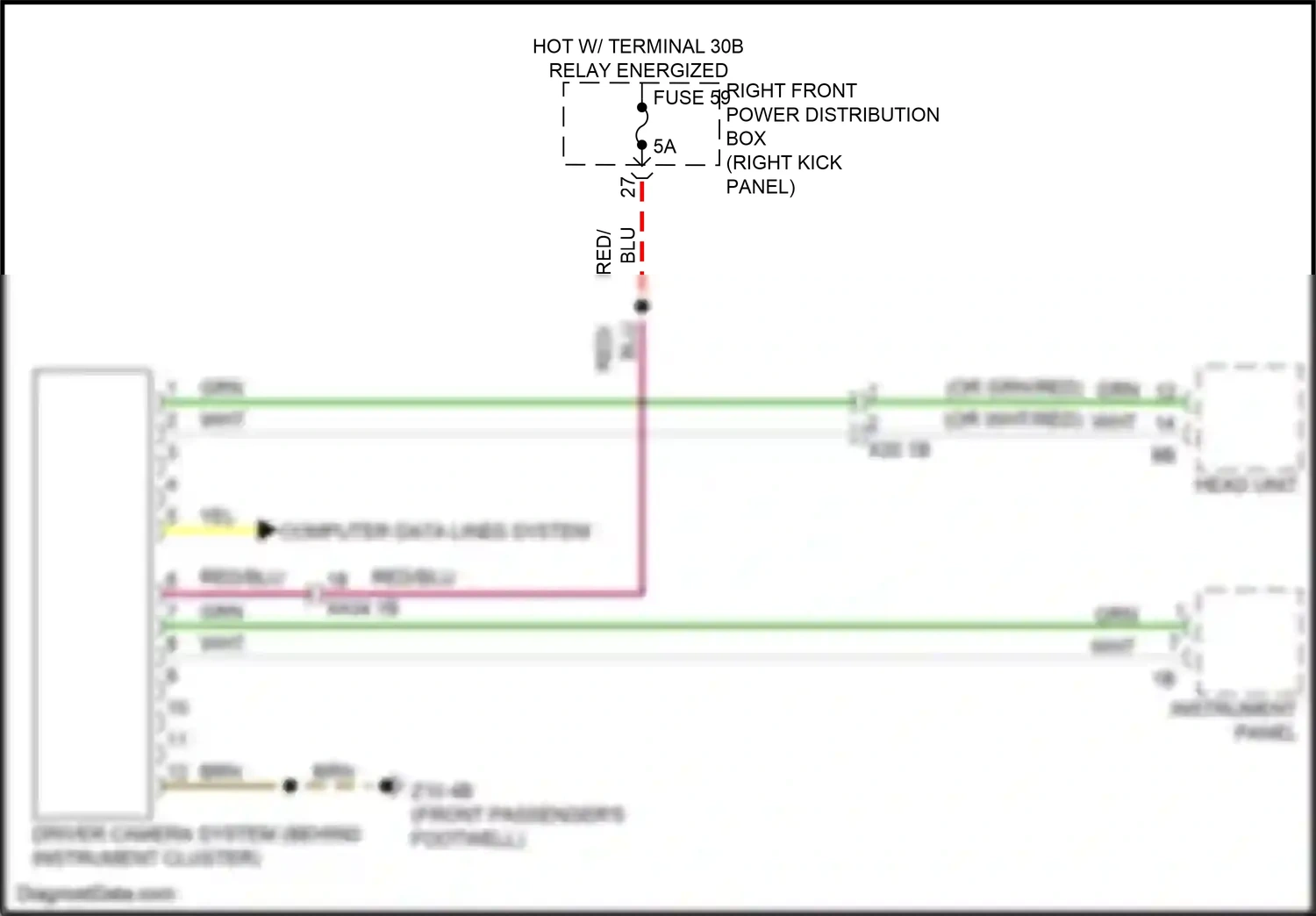 Wiring diagram head unit for BMW M3 G80 (2020-2024) (31 of 39)