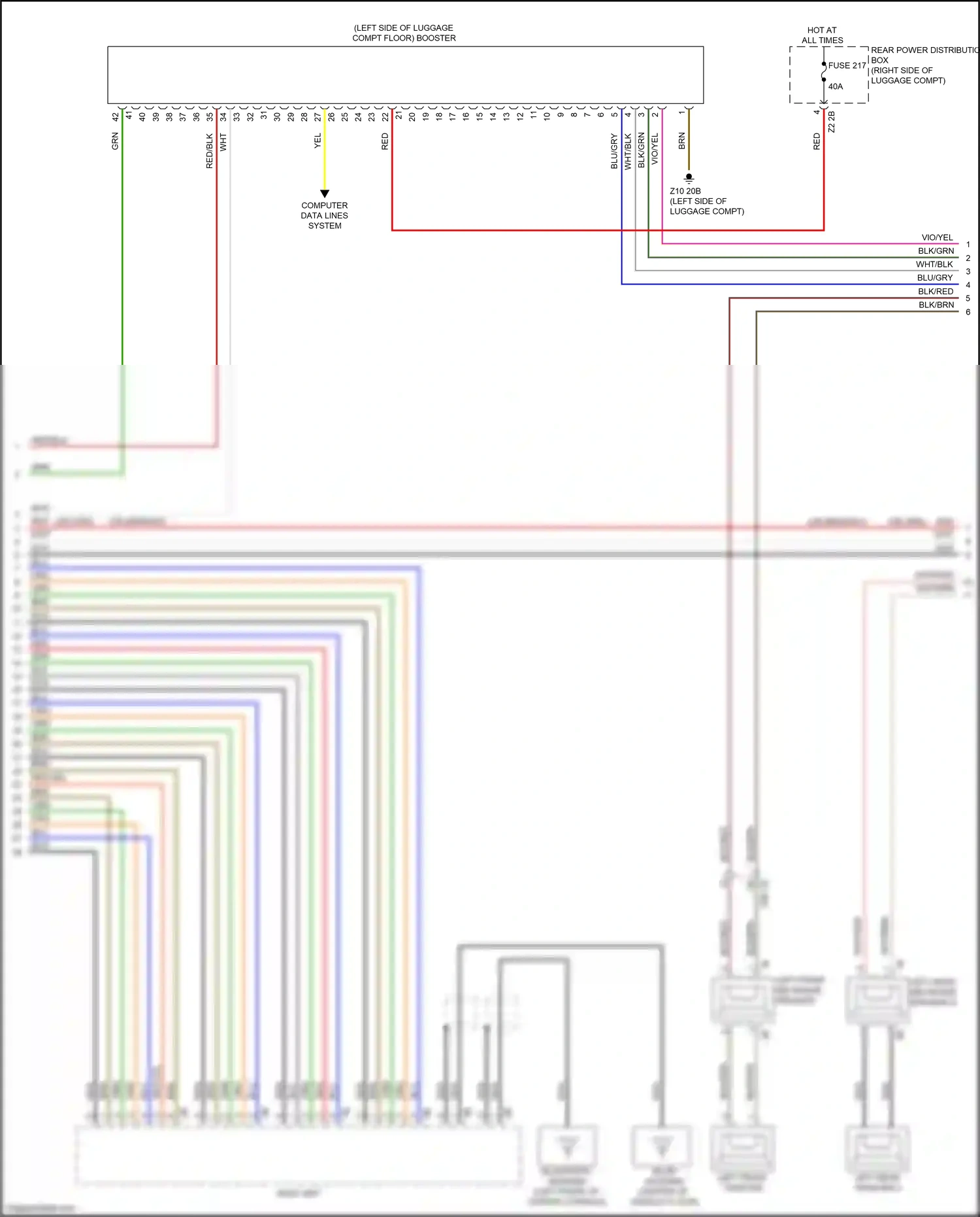Wiring diagram nca for BMW M3 G80 (2020-2024) (102 of 106)