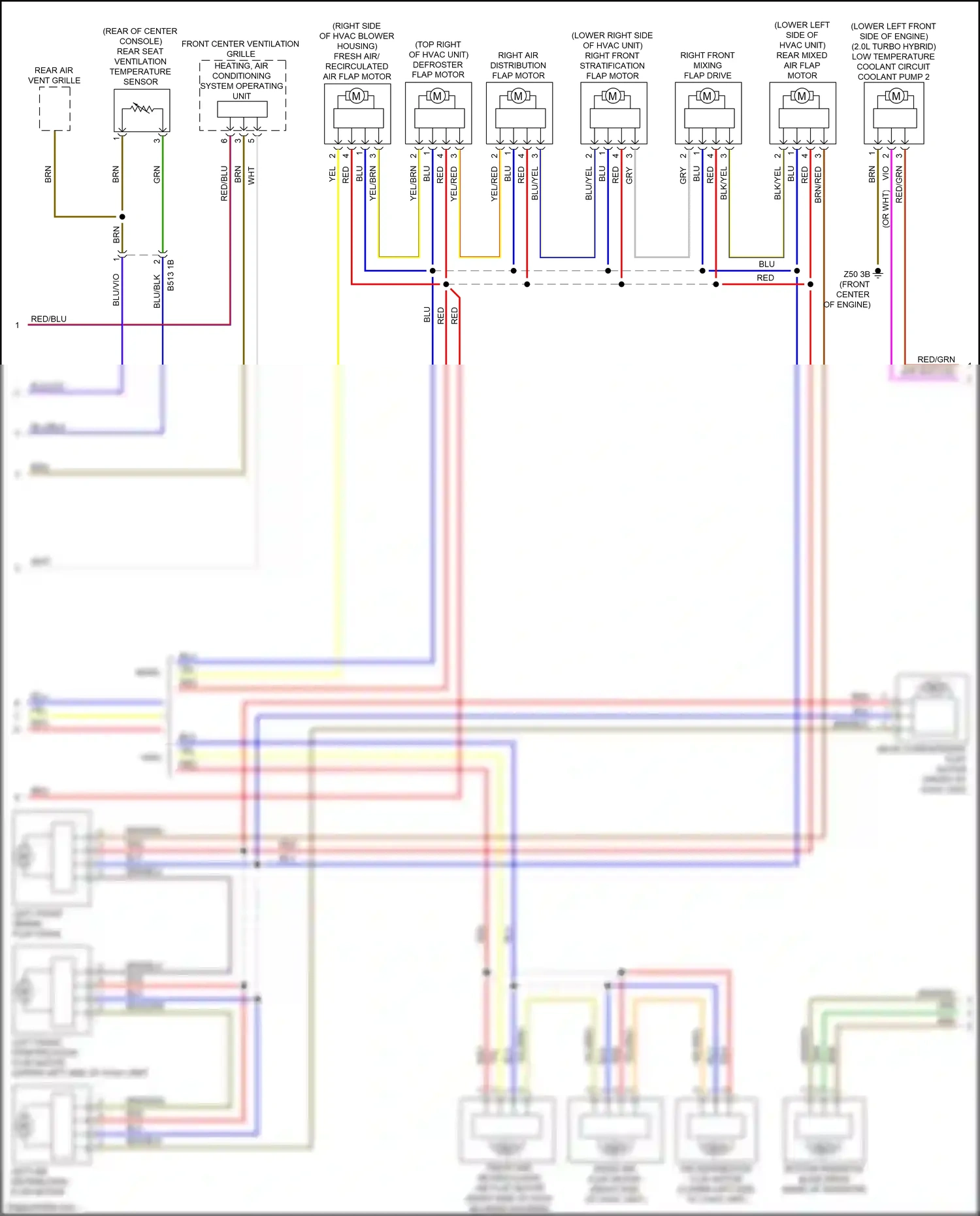 Wiring diagram red for BMW M3 G80 (2020-2024) (65 of 129)