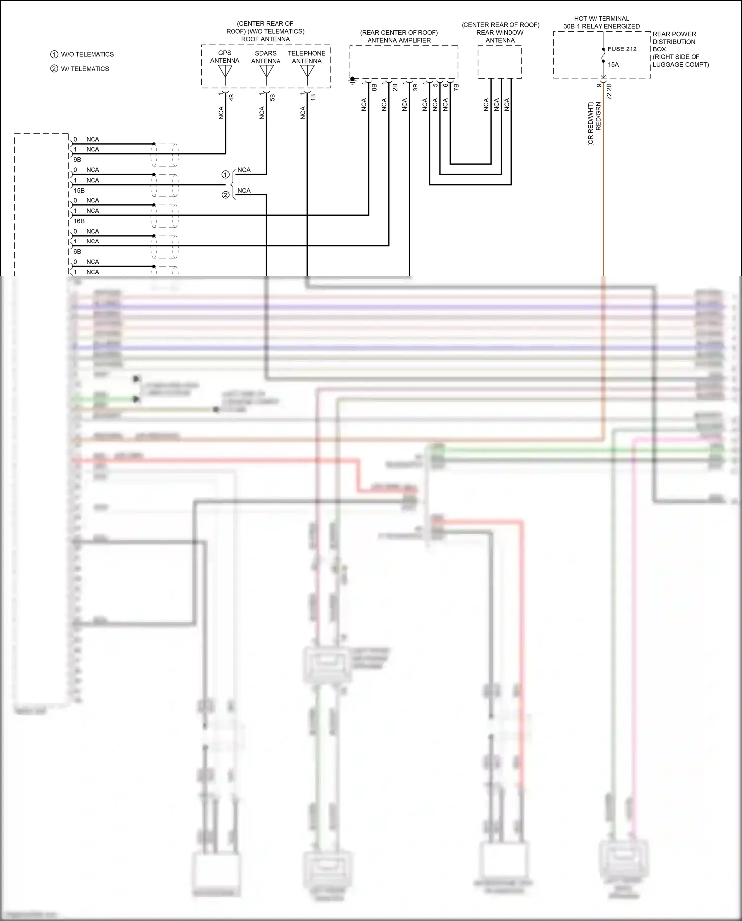 Wiring diagram red for BMW M3 G80 (2020-2024) (43 of 129)