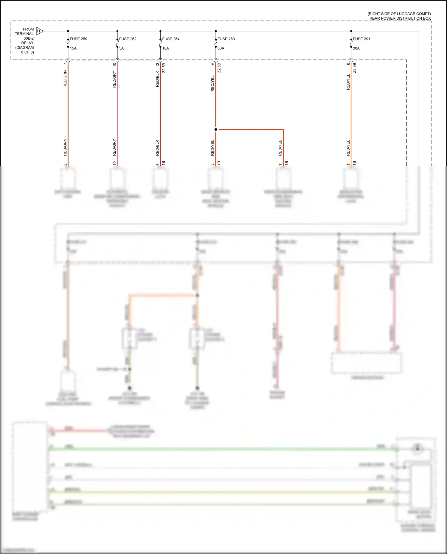 Wiring diagram regulated differential lock for BMW M3 G80 (2020-2024) (4 of 5)