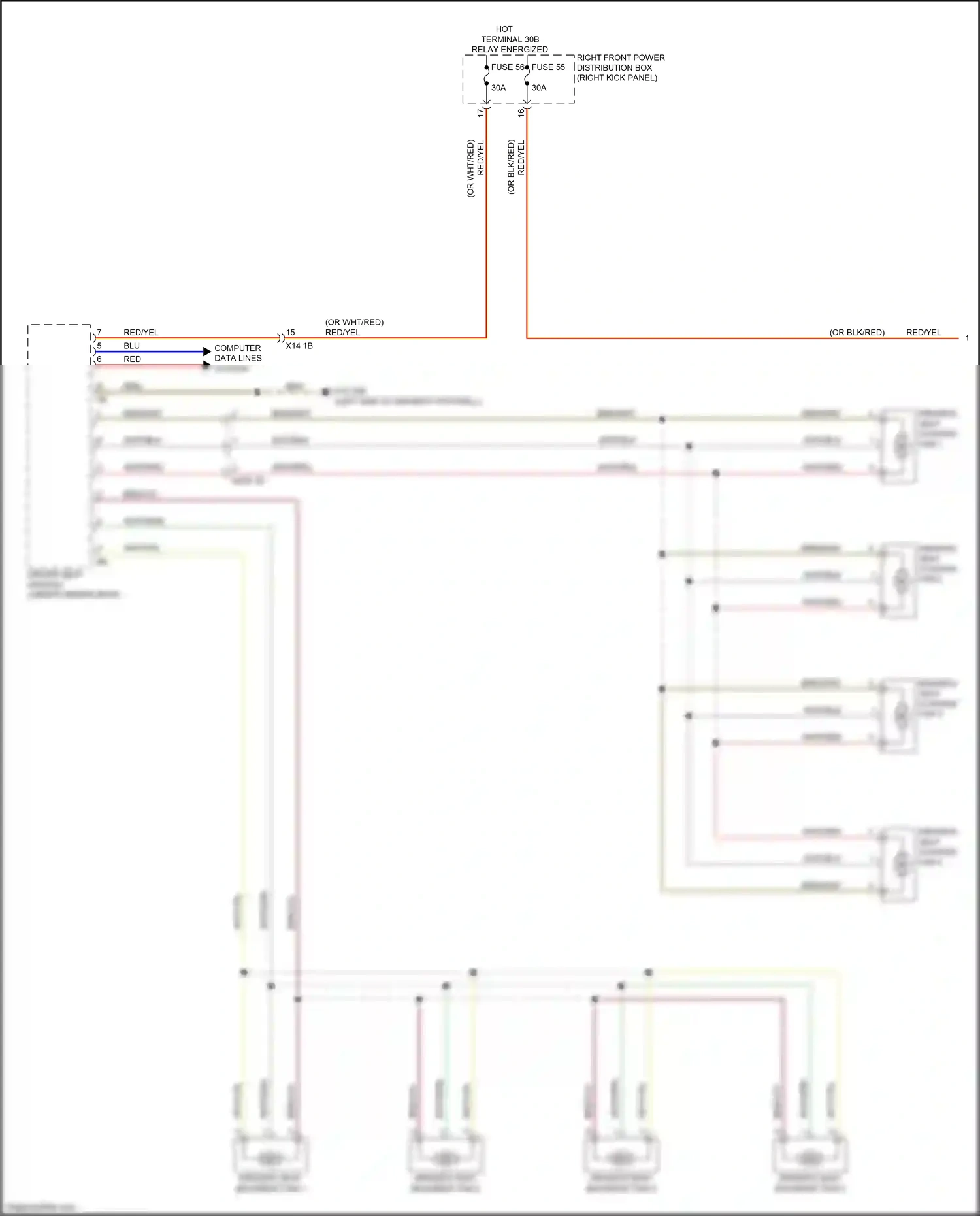 Wiring diagram relay energized for BMW M3 G80 (2020-2024) (49 of 76)