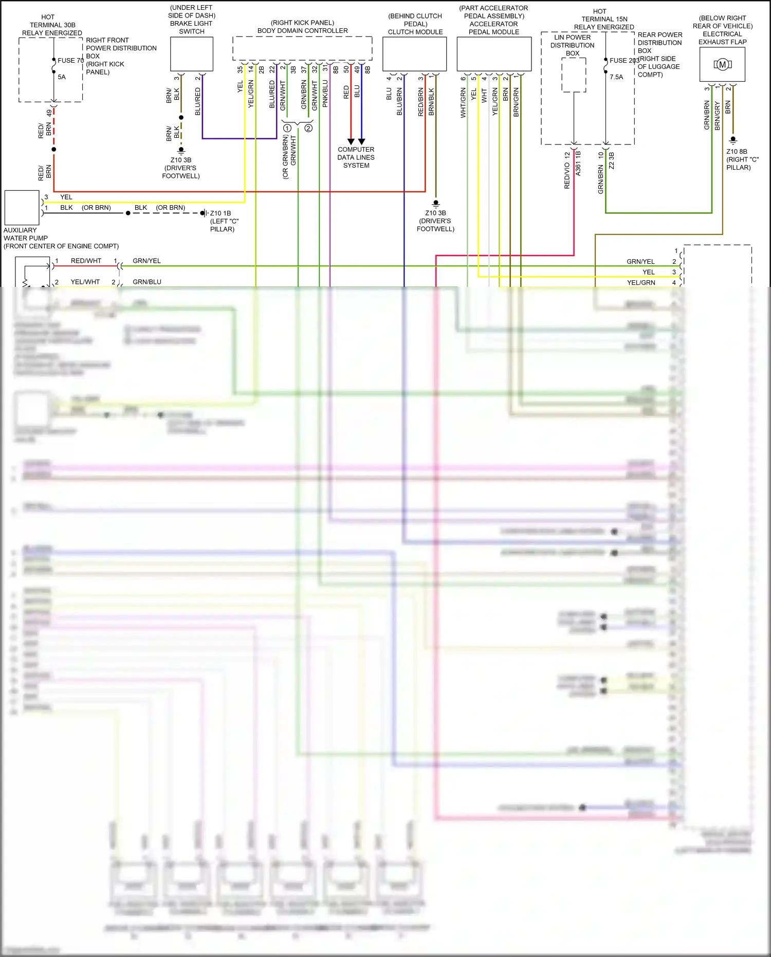 Wiring diagram relay energized for BMW M3 G80 (2020-2024) (76 of 76)