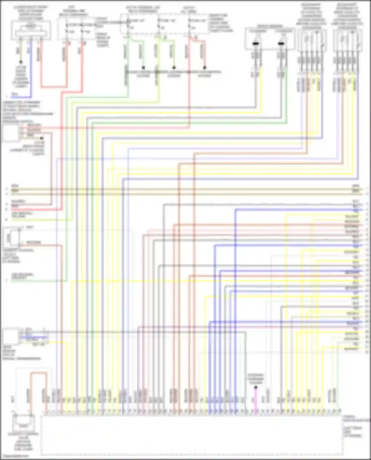 Car Wiring Diagrams for M4 BMW F82/F83 facelift (2017-2020): Wiring diagram engine performance 3.0l turbo (2 of 6)
