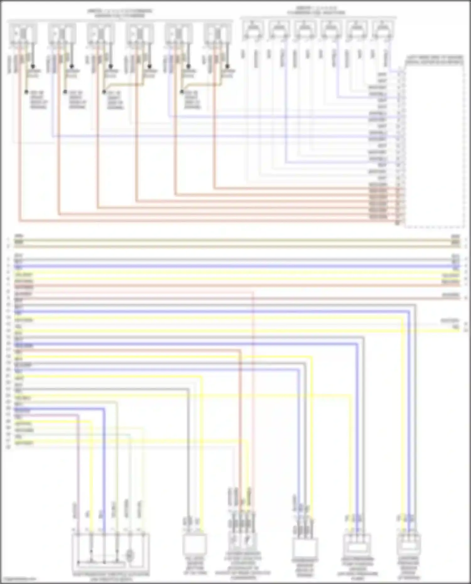 Car Wiring Diagrams for M4 BMW F82/F83 facelift (2017-2020): Wiring diagram engine performance 3.0l turbo (3 of 6)