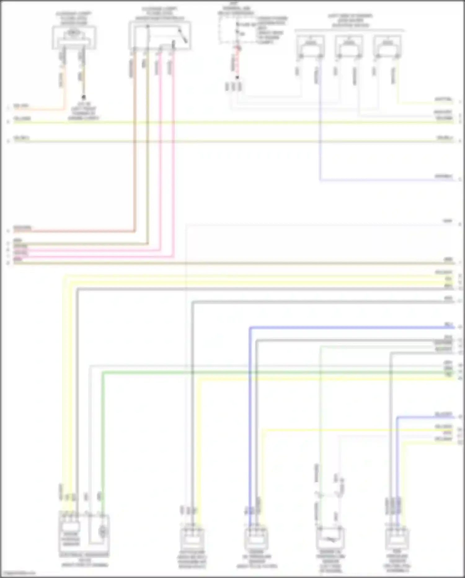 Car Wiring Diagrams for M4 BMW F82/F83 facelift (2017-2020): Wiring diagram engine performance 3.0l turbo (5 of 6)