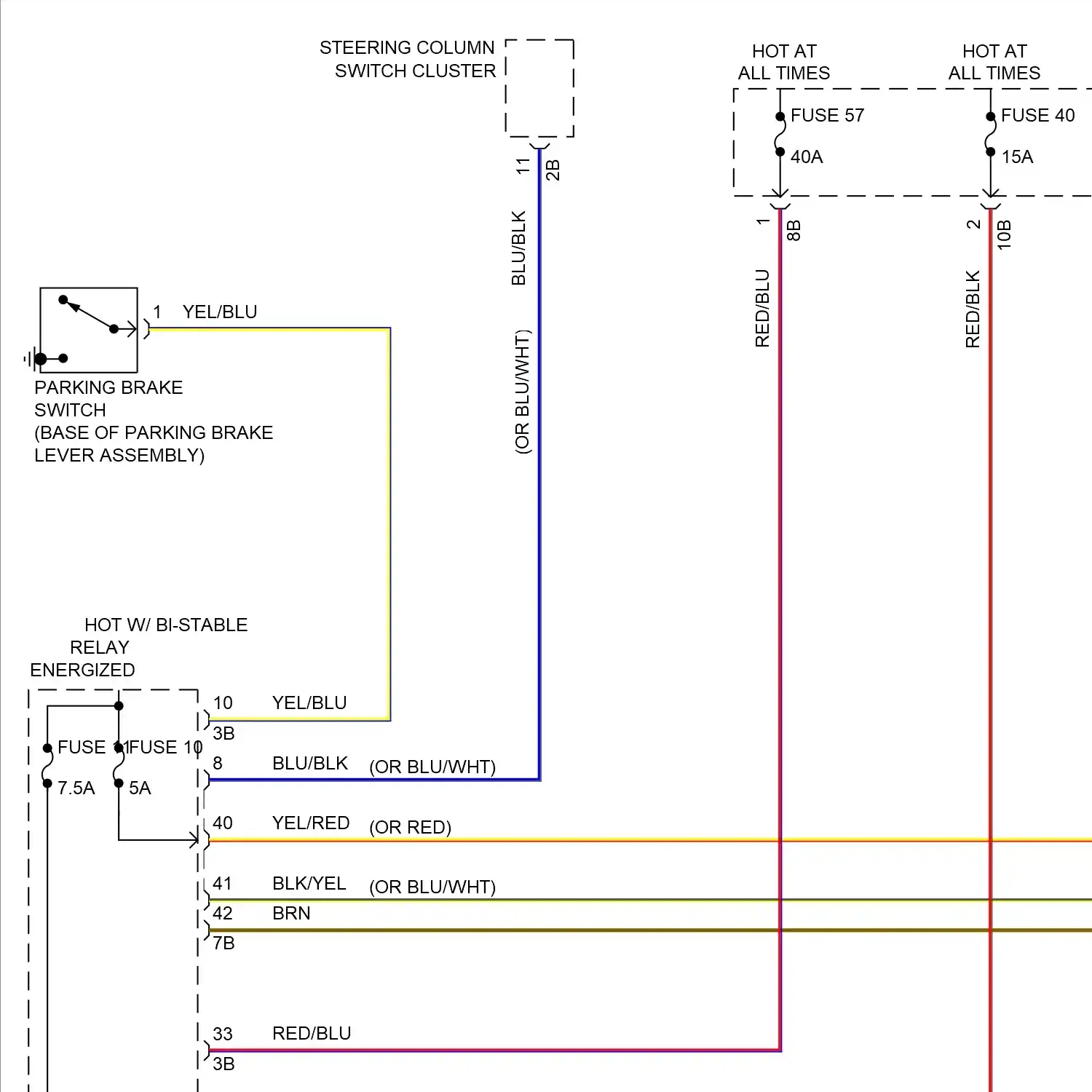 demo - Headlights circuit, w/ led headlamps (1 of 2) Headlights circuit, w/ led headlamps (1 of 2)