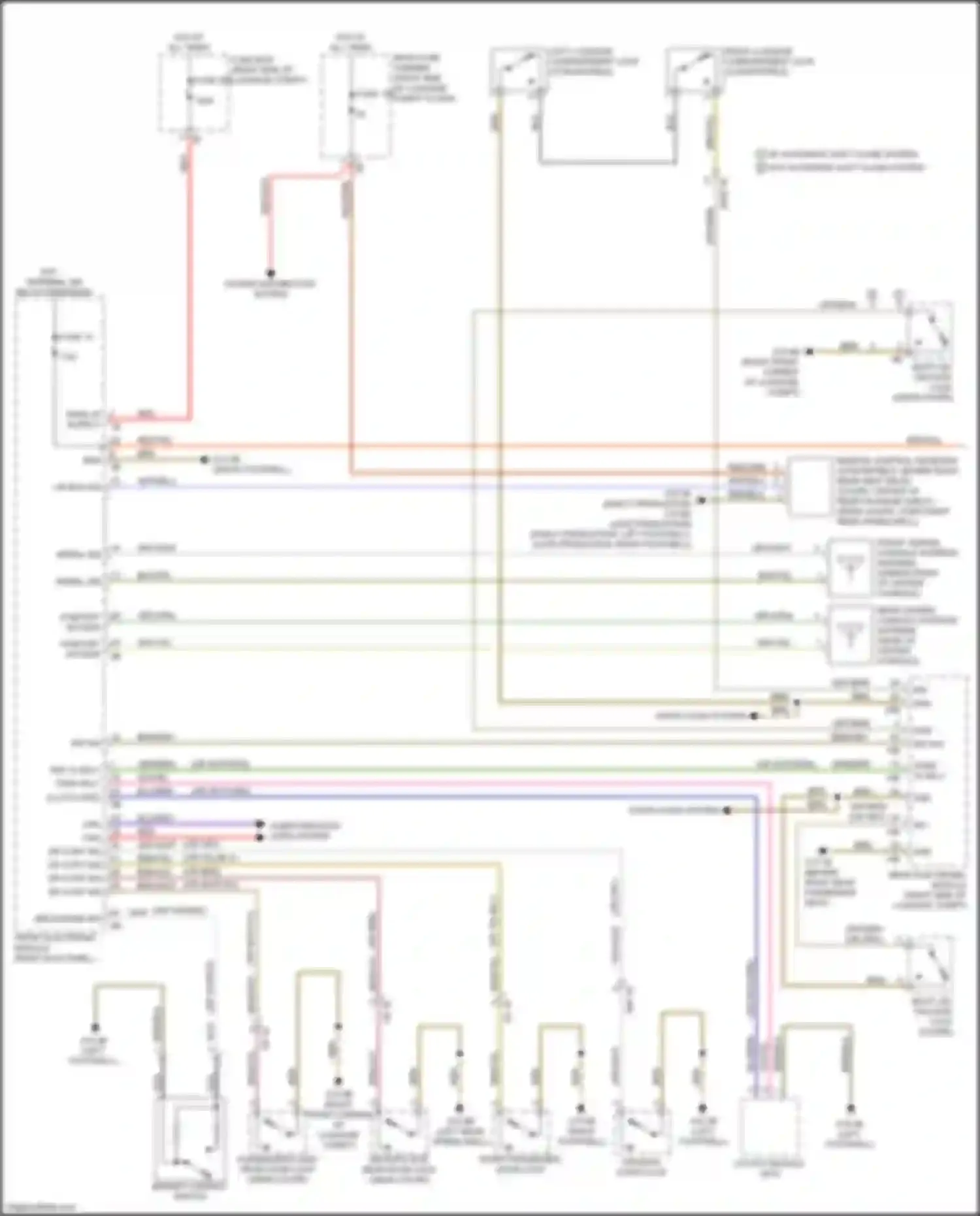 Wiring diagram can l for BMW M4 F82/F83 facelift (2017-2020) (1 of 4)