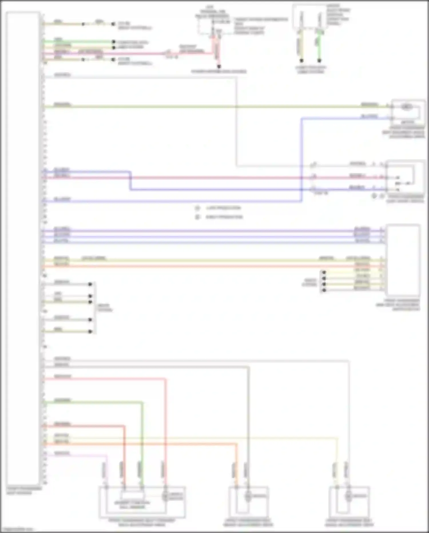 Wiring diagram computer data lines system for BMW M4 F82/F83 facelift (2017-2020) (63 of 98)