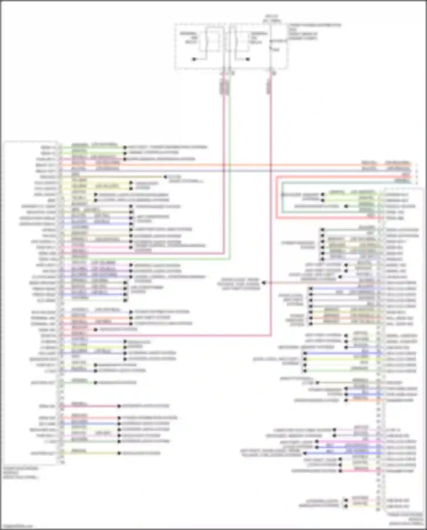 Wiring diagram computer data lines system for BMW M4 F82/F83 facelift (2017-2020) (43 of 98)