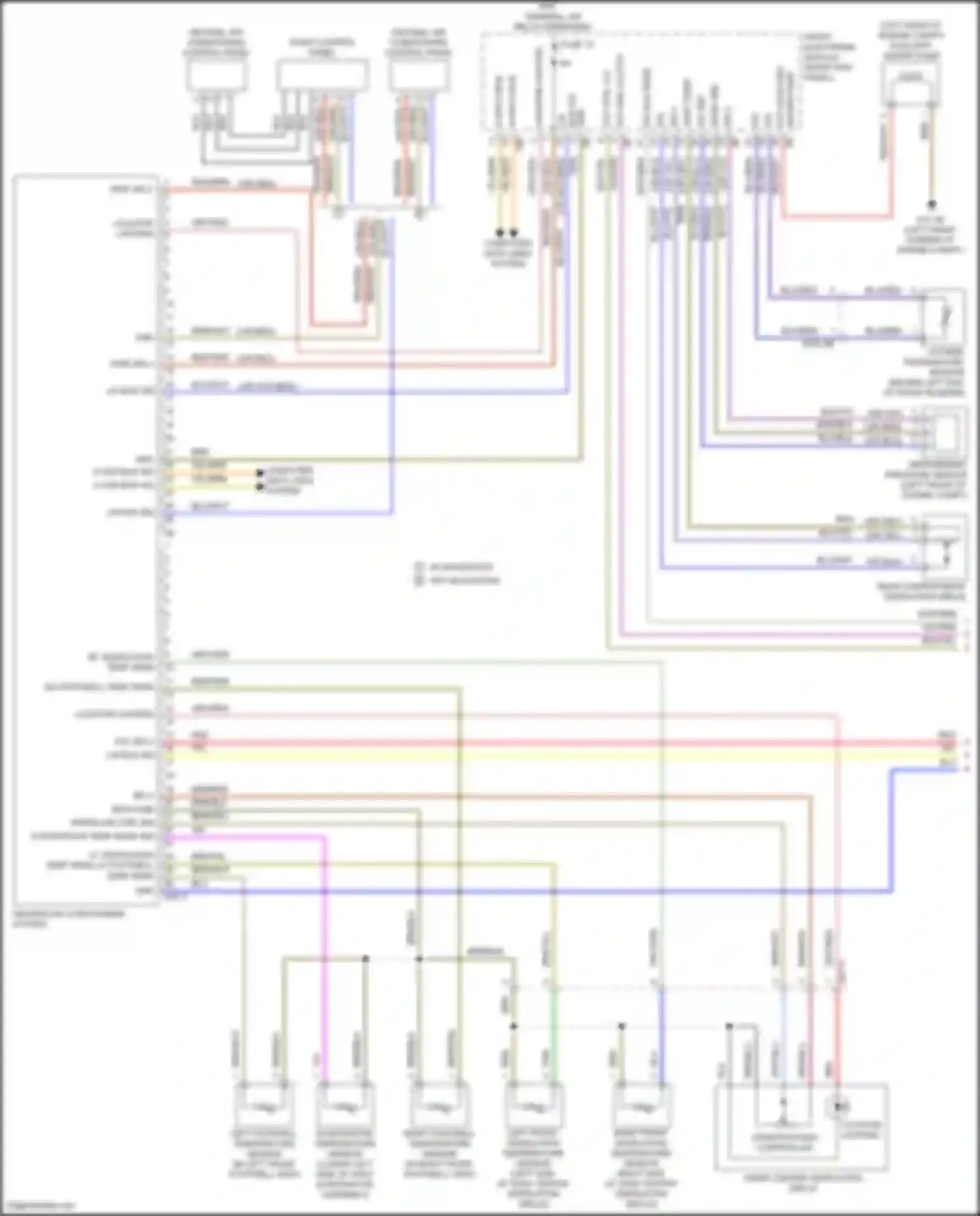 Wiring diagram evaporator temp sens sig for BMW M4 F82/F83 facelift (2017-2020) (1 of 1)