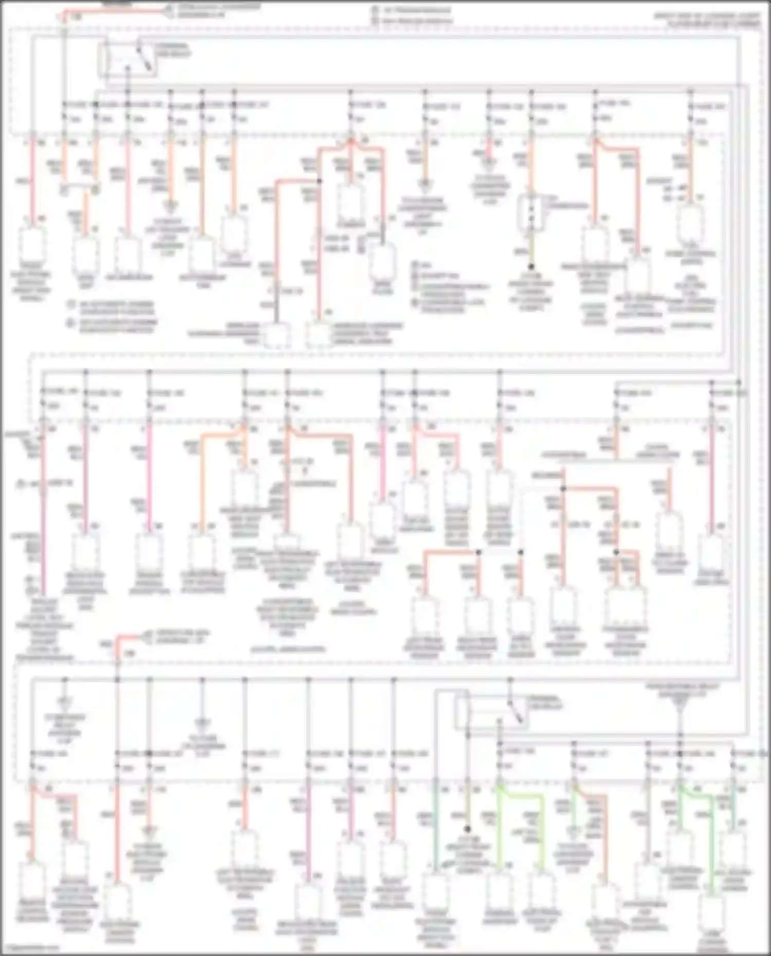 Wiring diagram fuse 141 for BMW M4 F82/F83 facelift (2017-2020) (2 of 3)