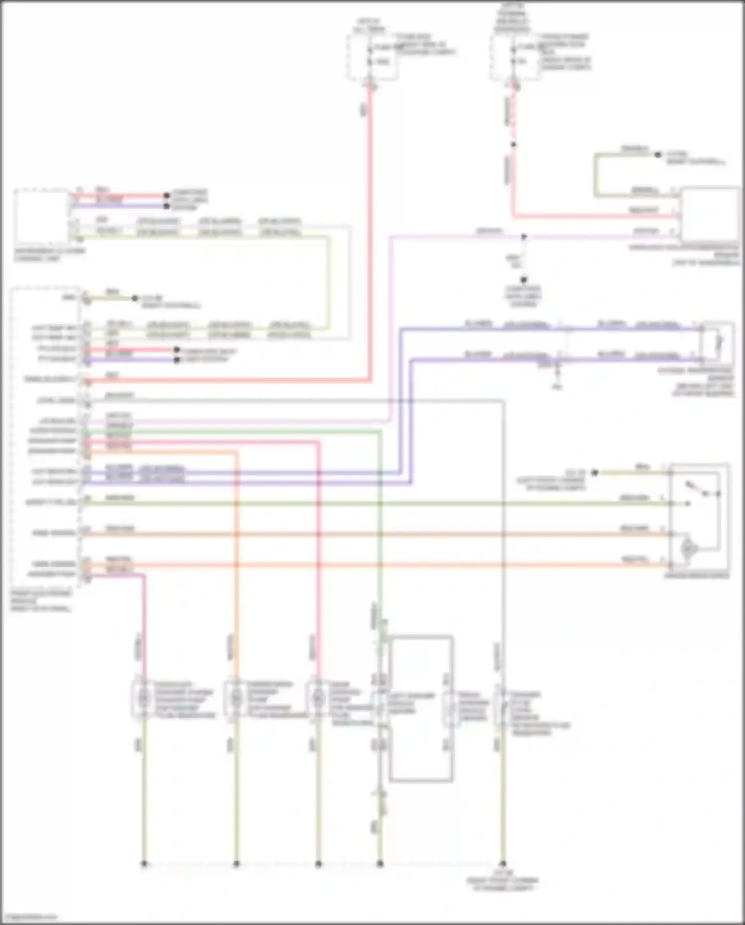 Wiring diagram out temp sig for BMW M4 F82/F83 facelift (2017-2020) (1 of 1)