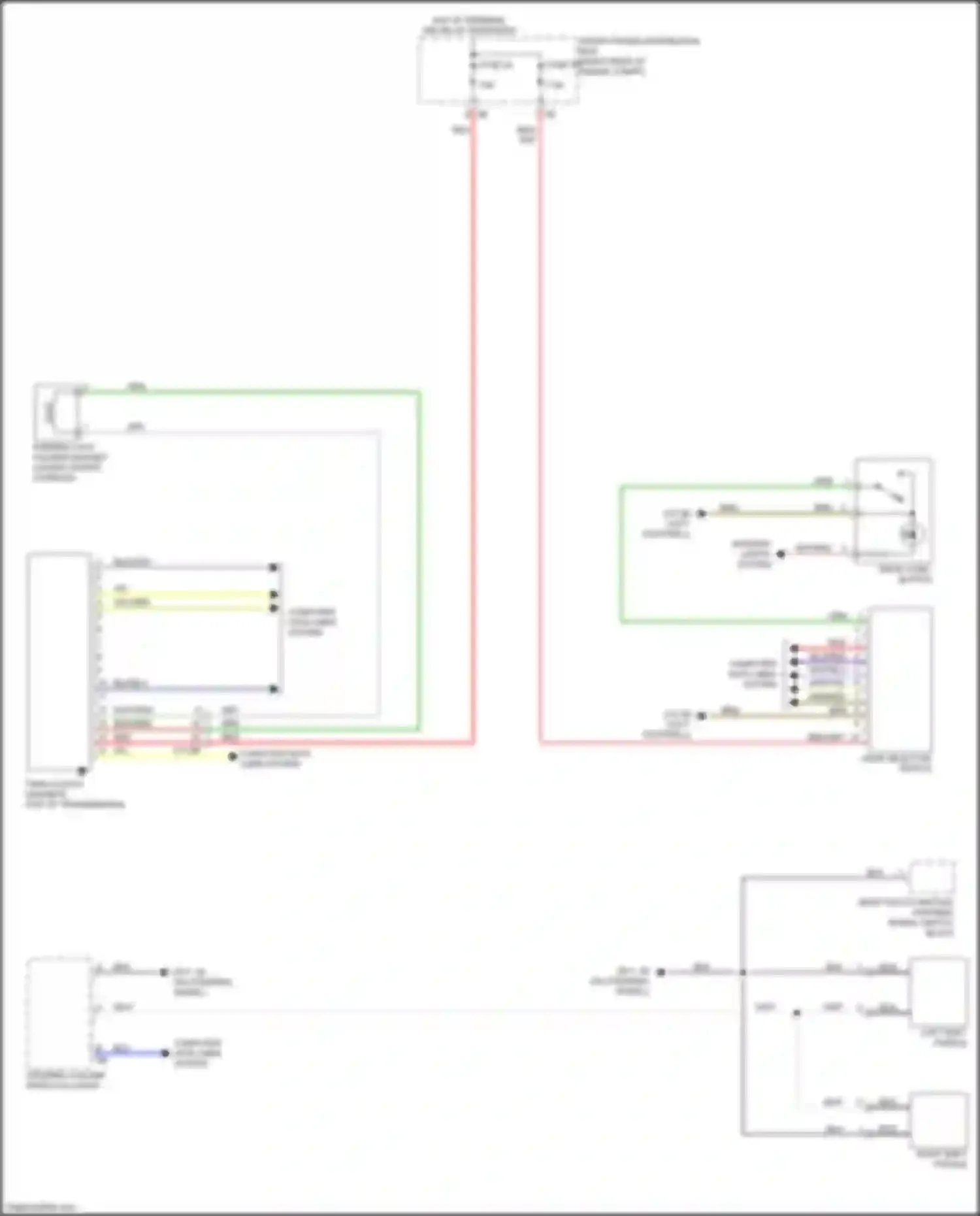 Wiring diagram red for BMW M4 F82/F83 facelift (2017-2020) (32 of 100)