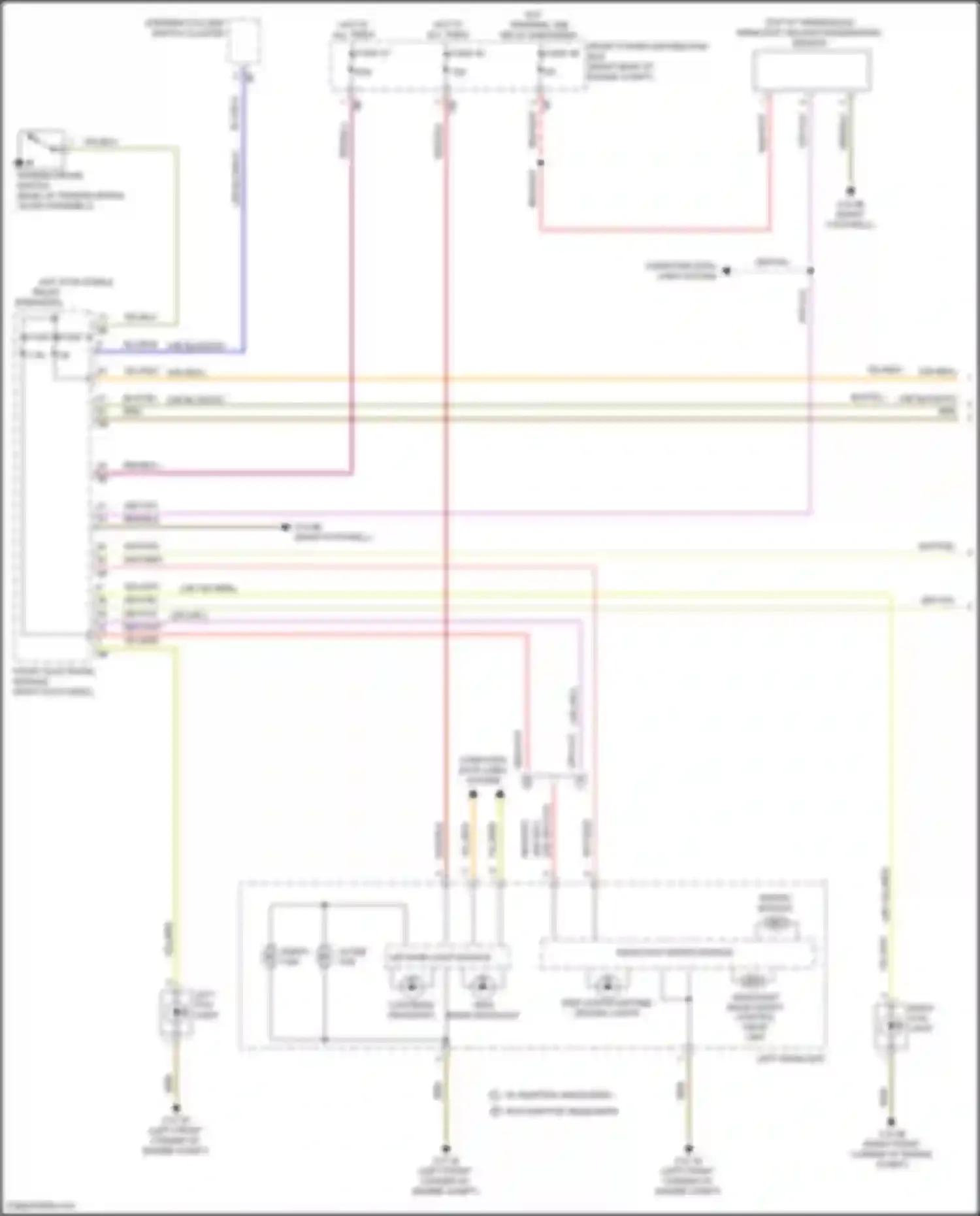 Wiring diagram wht/yel for BMW M4 F82/F83 facelift (2017-2020) (16 of 27)