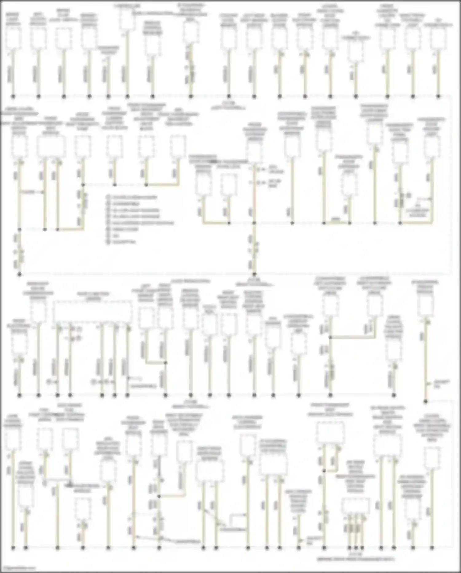 Wiring diagram w/o lin bus for BMW M4 F82/F83 facelift (2017-2020) (1 of 1)