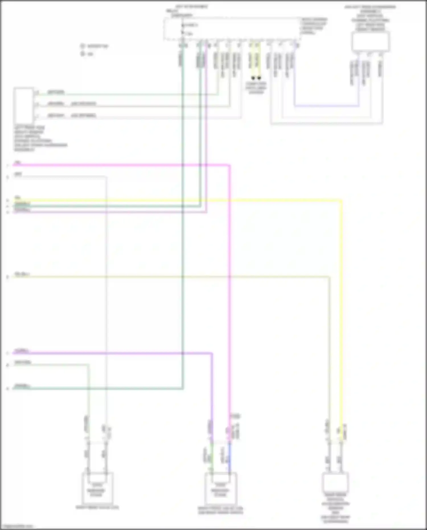 M4 BMW G82 (2020-2024): Electronic suspension circuit (2 of 2)