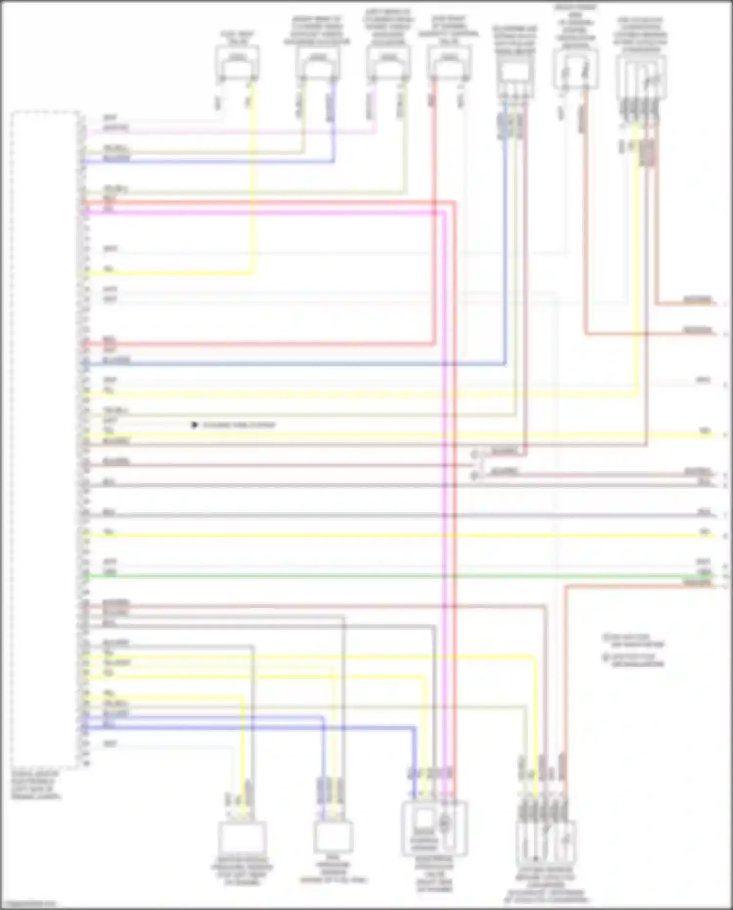 M4 BMW G82 (2020-2024): Wiring diagram engine performance 3.0l turbo hybrid (1 of 6)